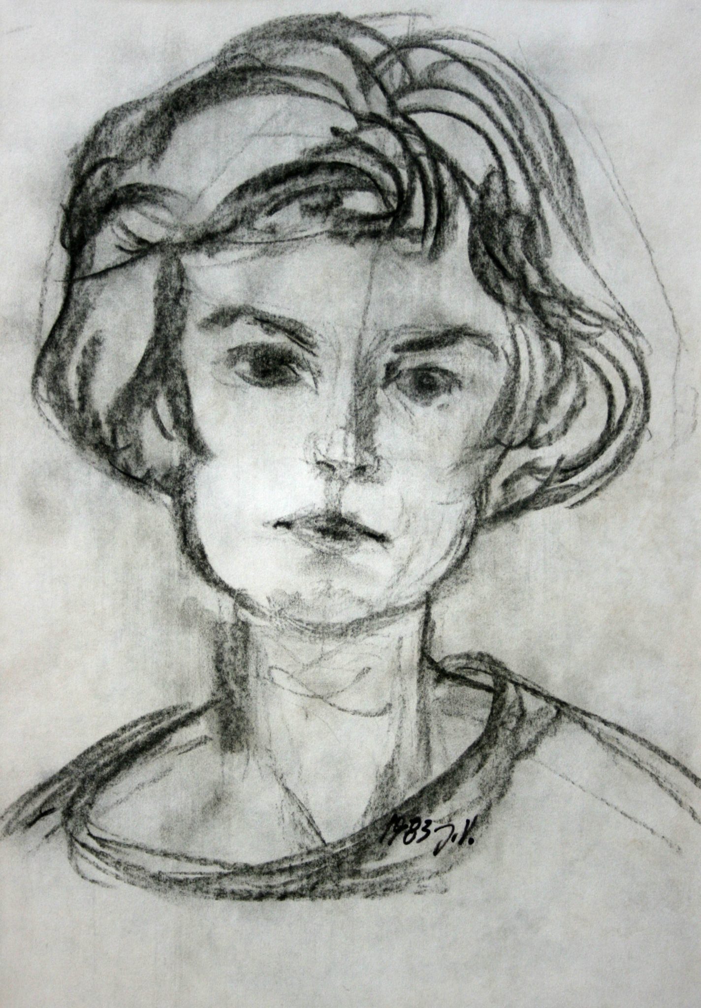 11"x15" Charcoal on Paper (1983)