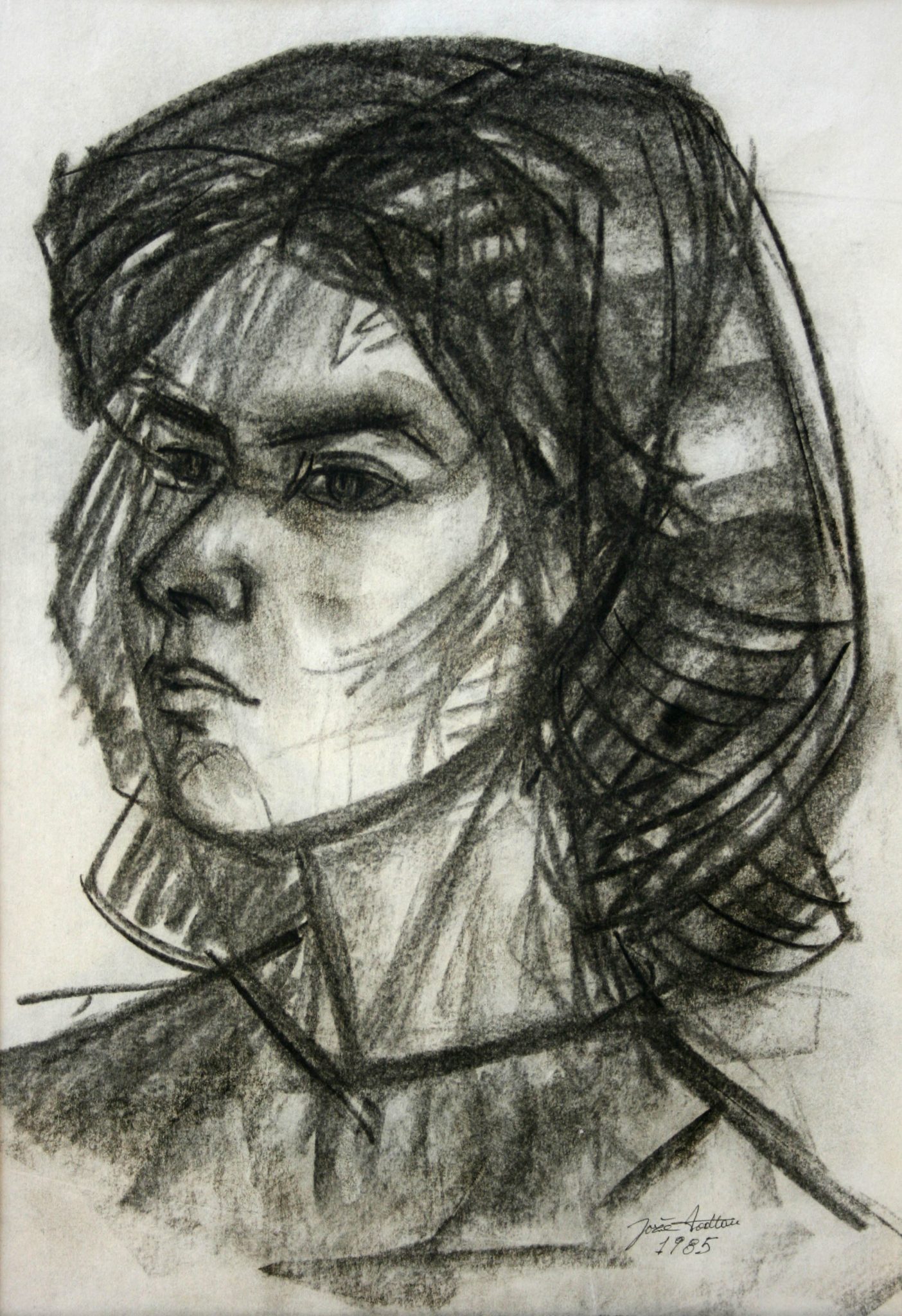 11"x15" Charcoal on Paper (1985)