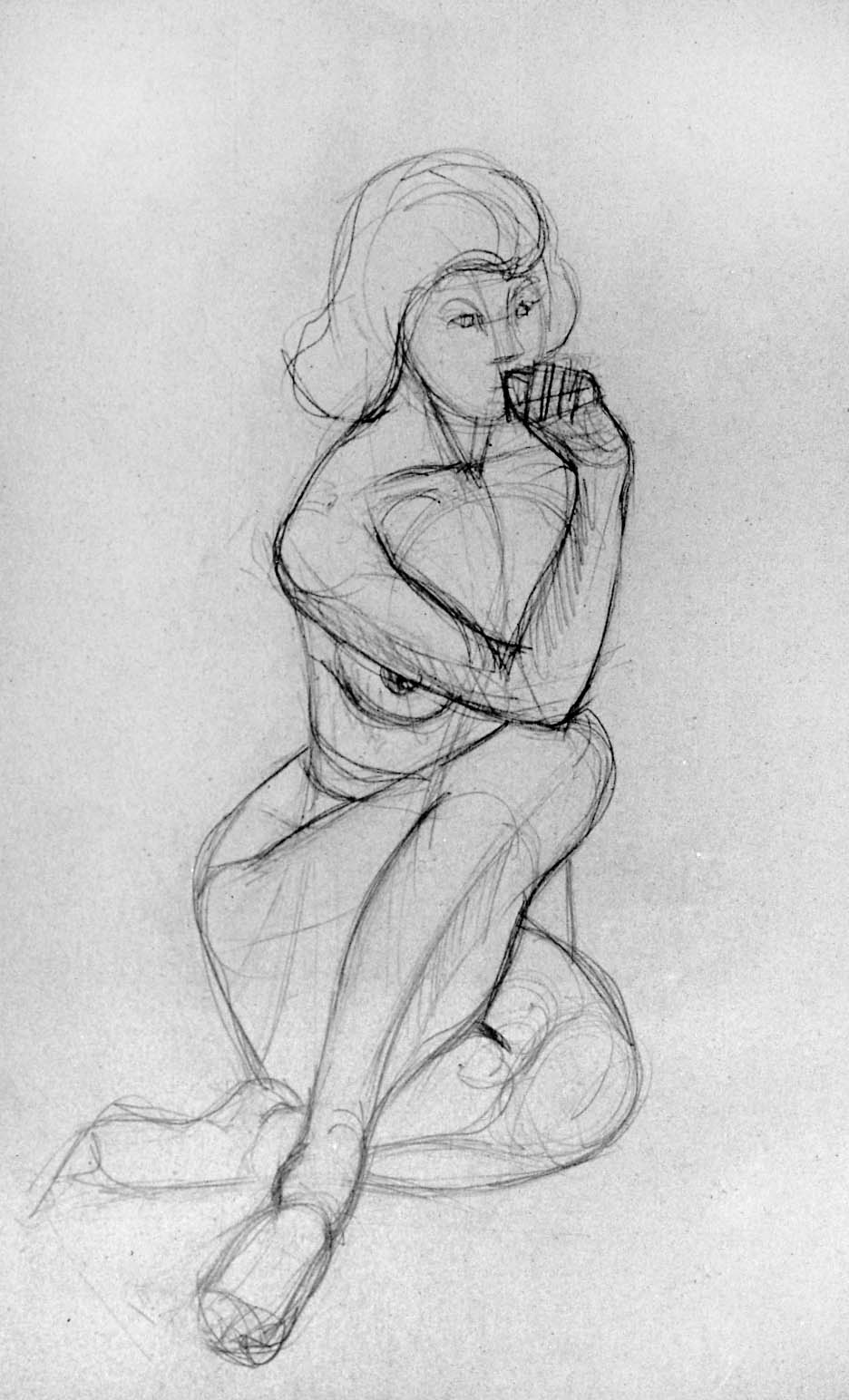 11"x15" Pencil on Paper (1961)