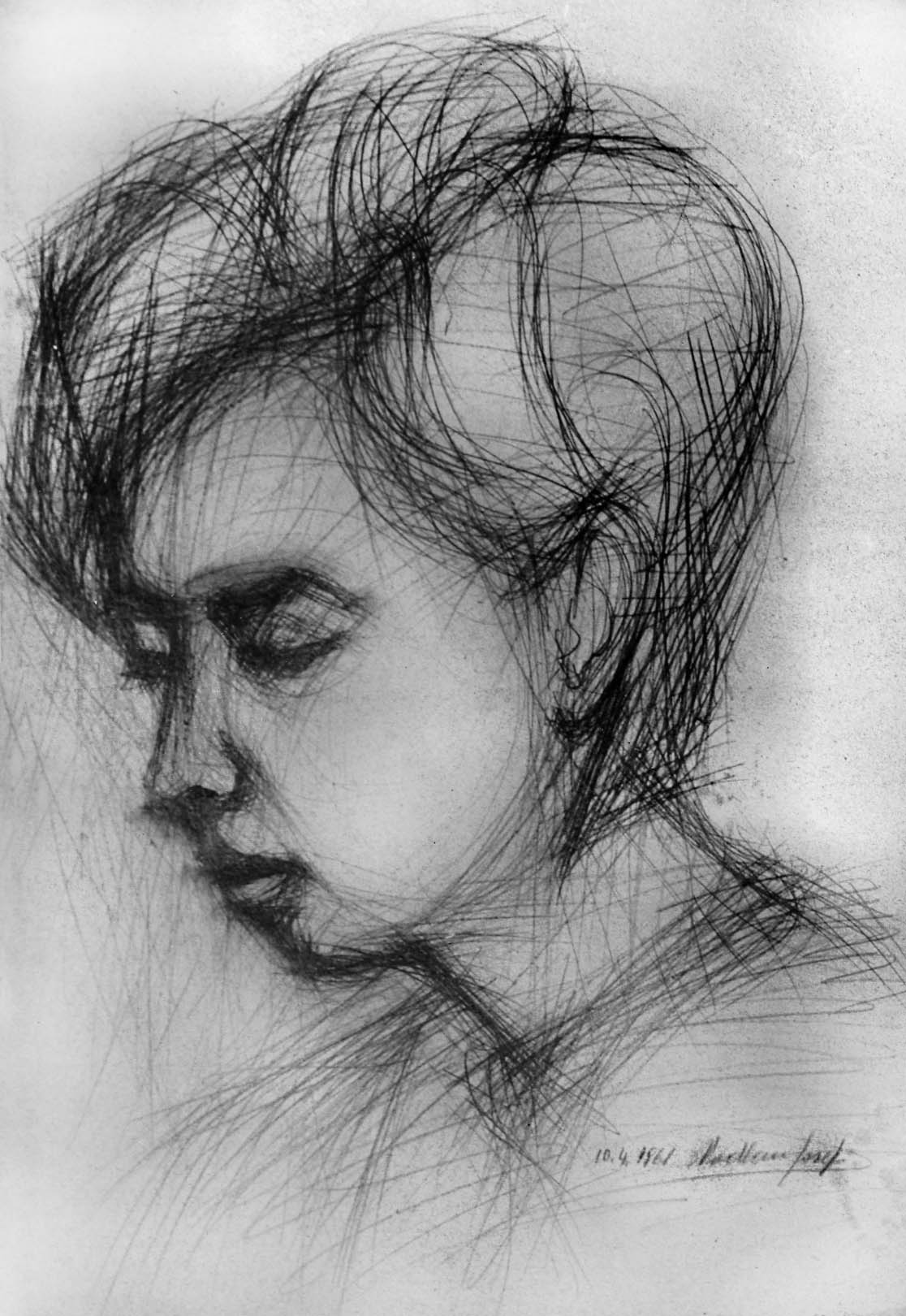 11"x15" Pencil on Paper (1961)