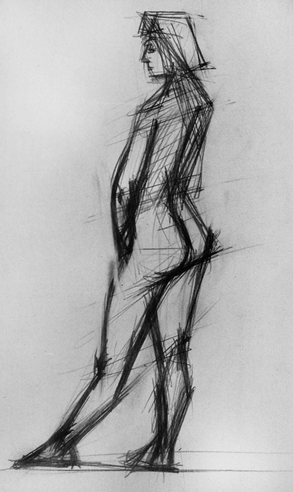 11"x15" Pencil on Paper (1961)