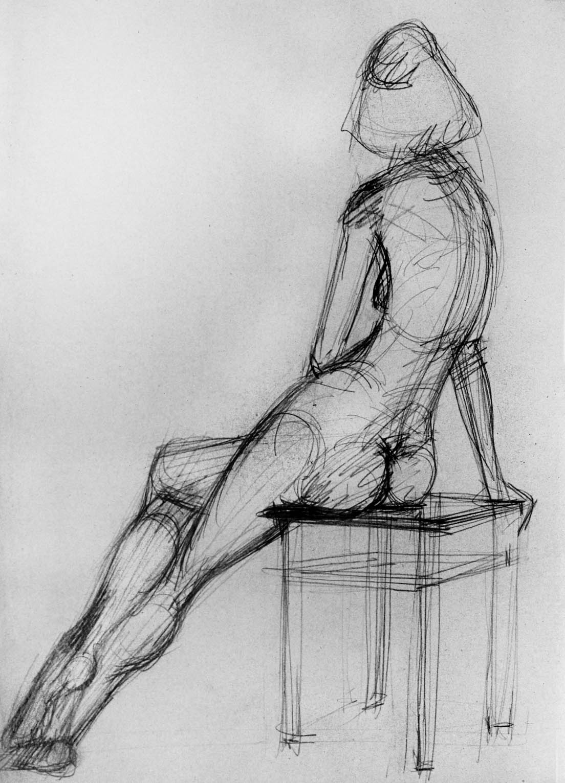 11"x15" Pencil on Paper (1961)