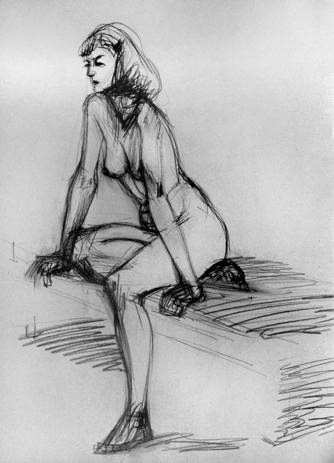11"x15" Pencil on Paper (1962)