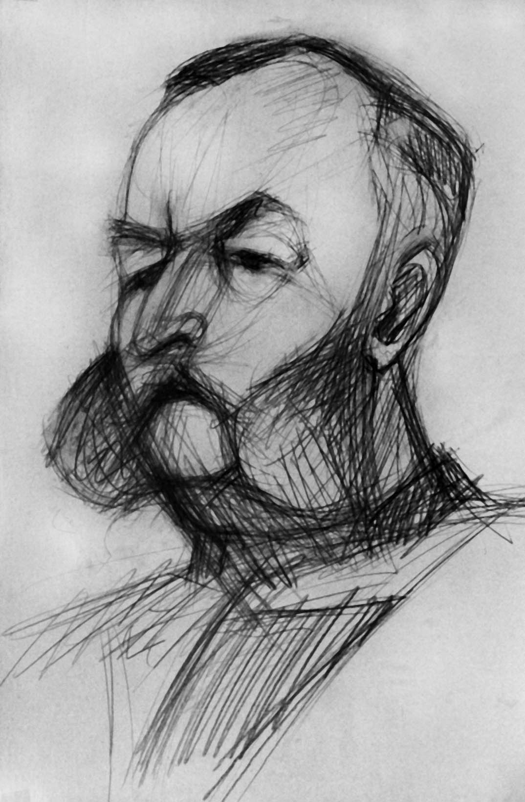 11"x16" Pencil on Paper (1958)