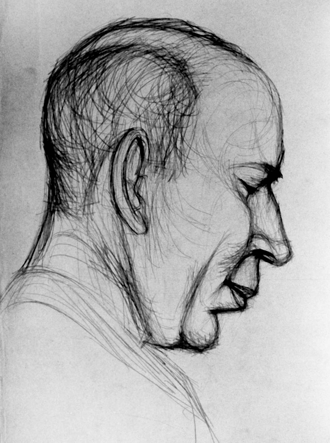 11"x16" Pencil on Paper (1959)