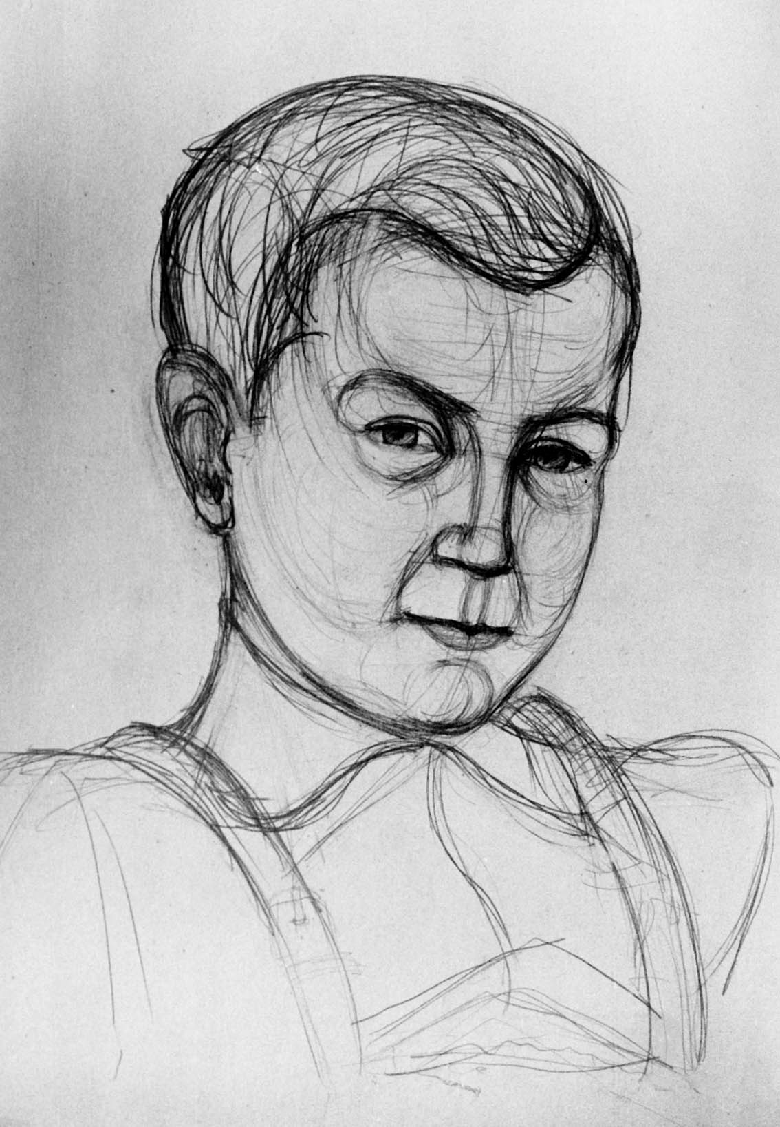 11"x16" Pencil on Paper (1959)