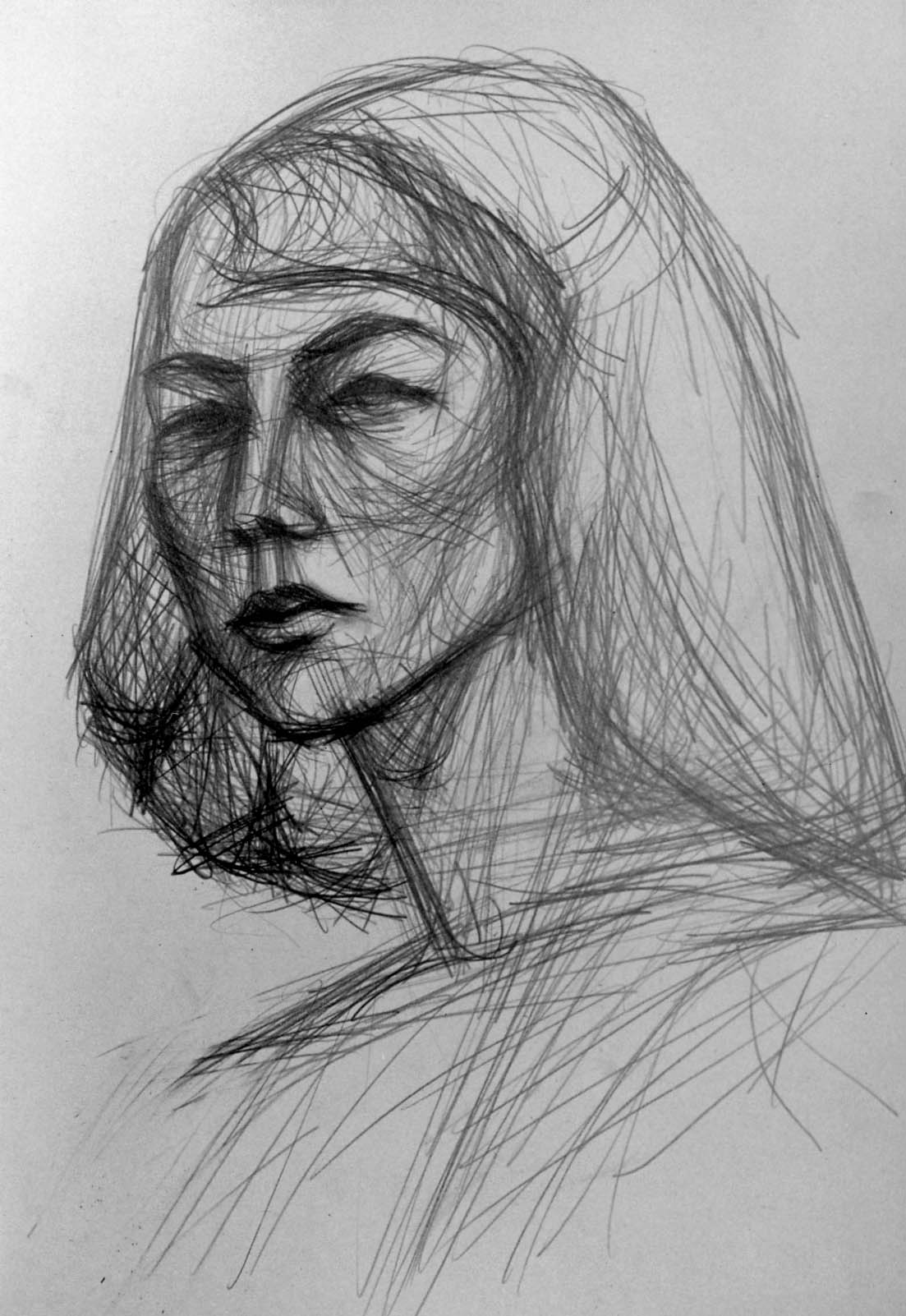 11"x16" Pencil on Paper (1959)