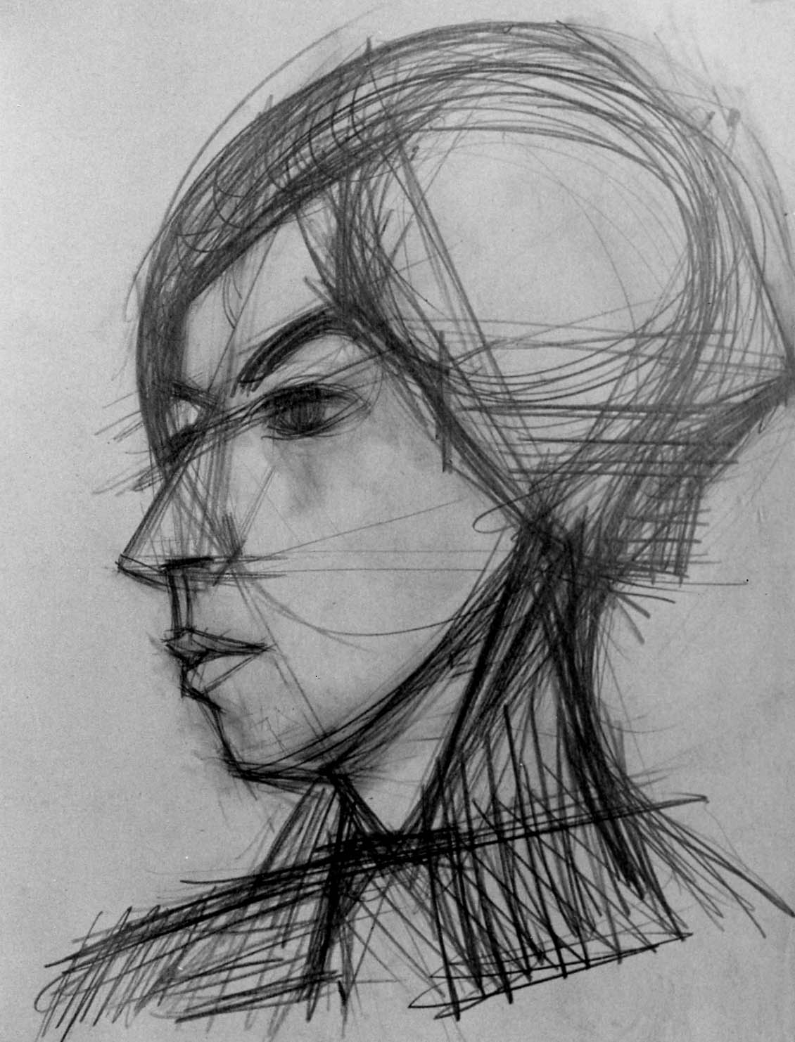 11"x16" Pencil on Paper (1959)