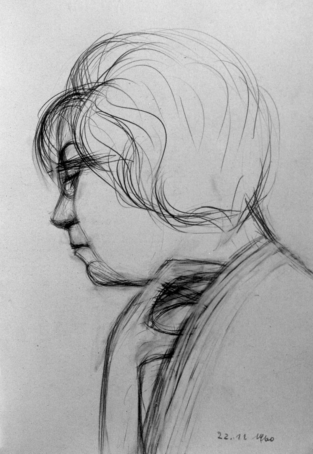 11"x16" Pencil on Paper (1960)