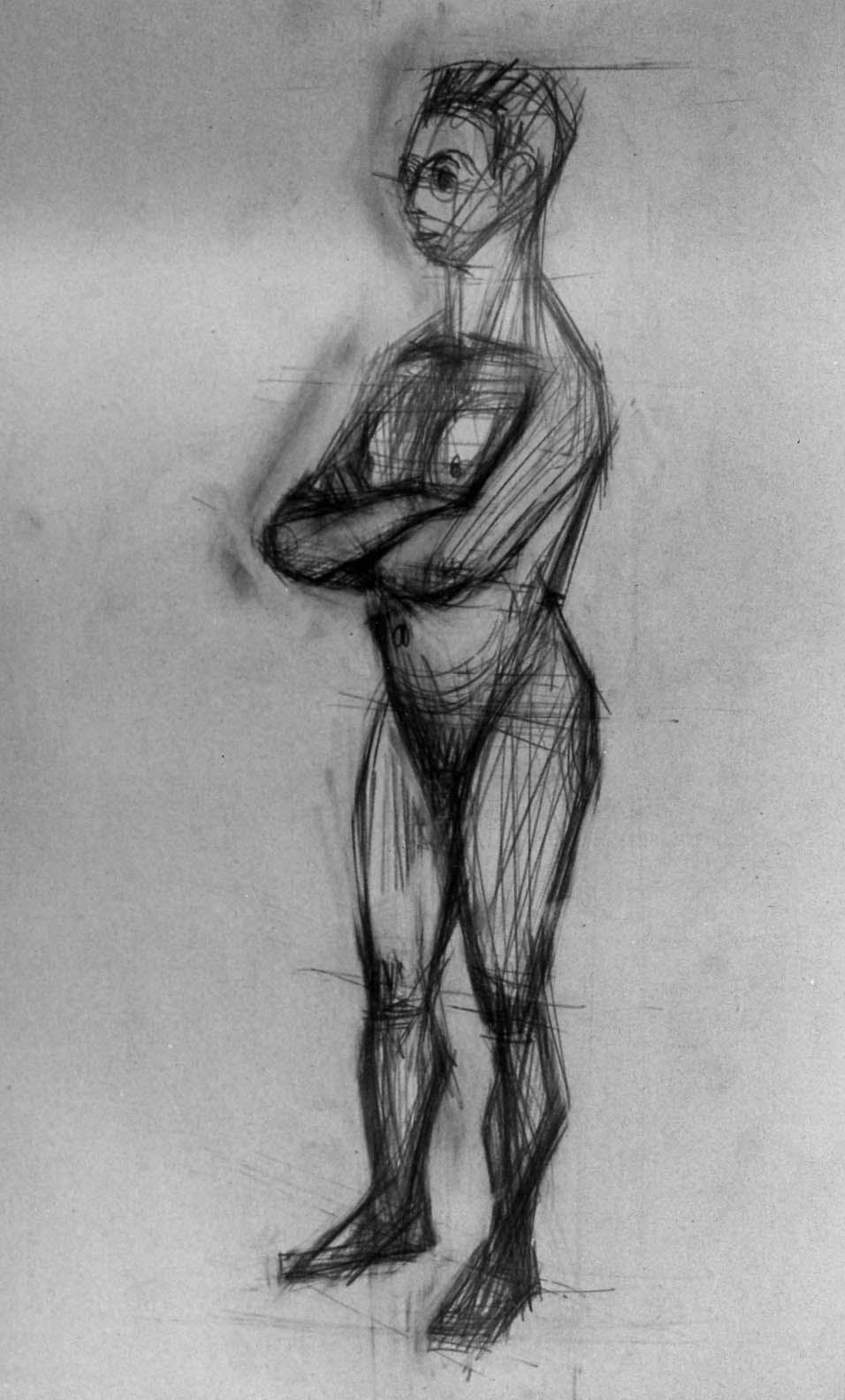 11"x16" Pencil on Paper (1960)