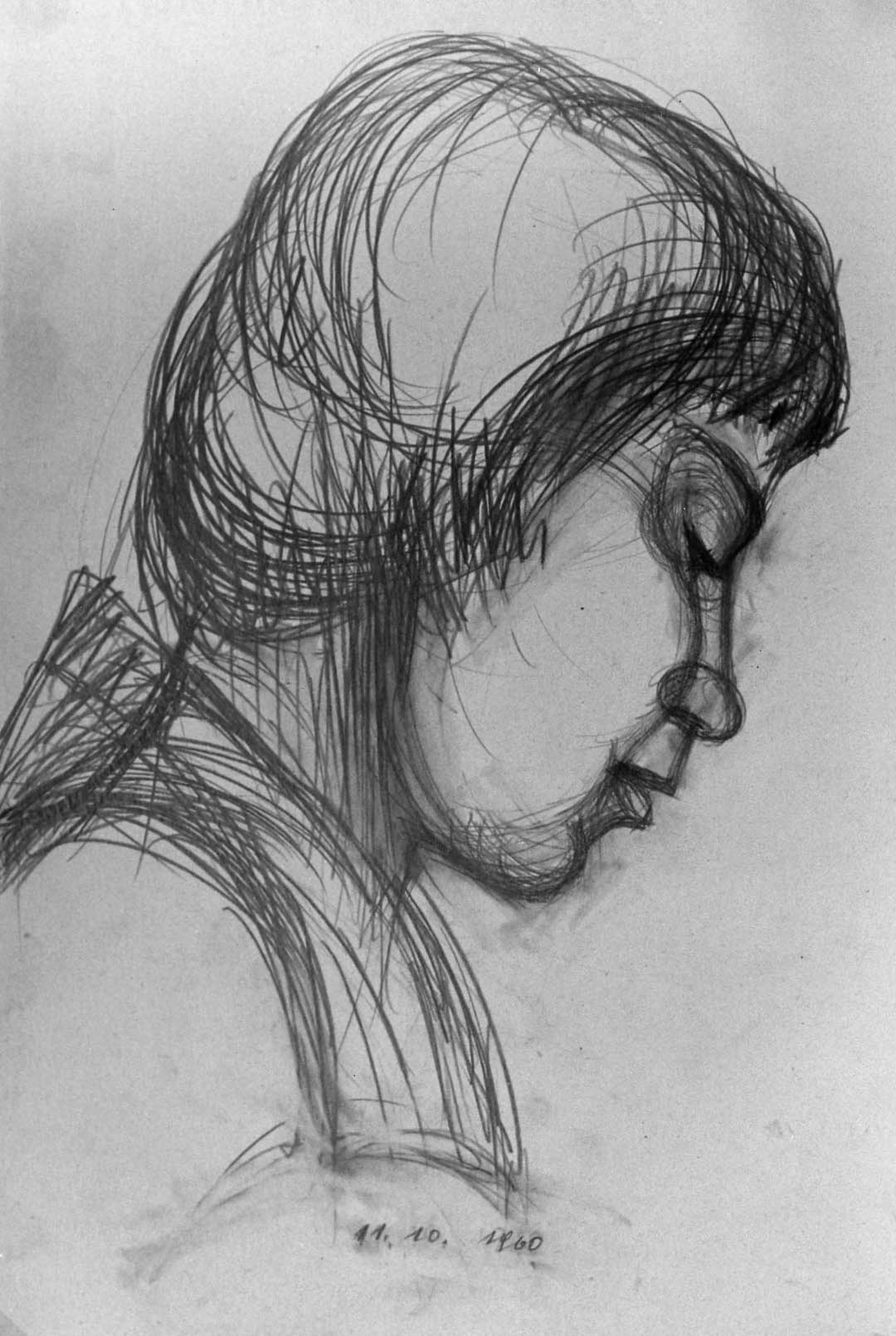 11"x16" Pencil on Paper (1960)