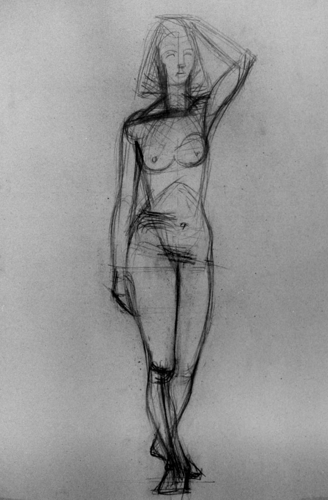 11"x16" Pencil on Paper (1960)