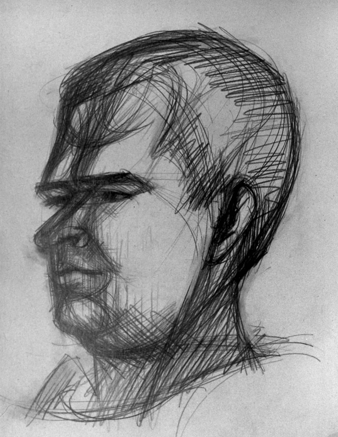 11"x16" Pencil on Paper (1960)