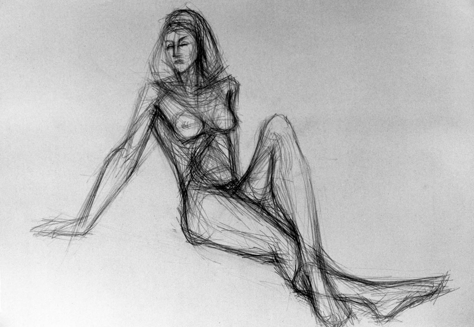 11"x16" Pencil on Paper (1960)
