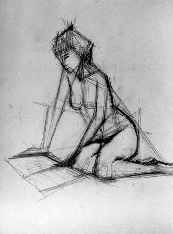 11"x16" Pencil on Paper (1960)