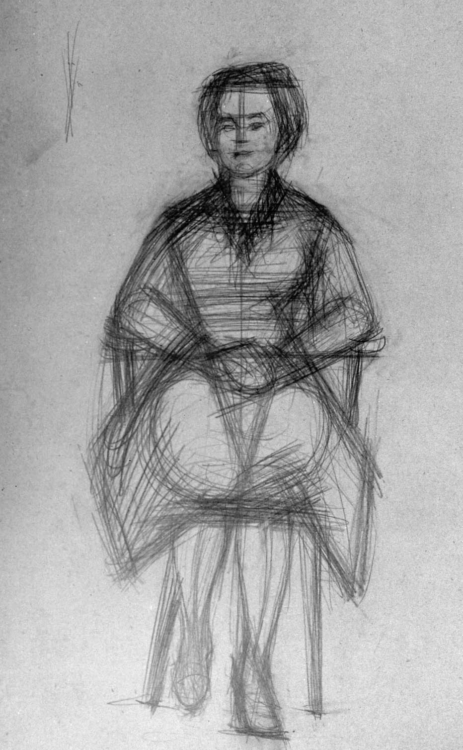 11"x16" Pencil on Paper (1960)