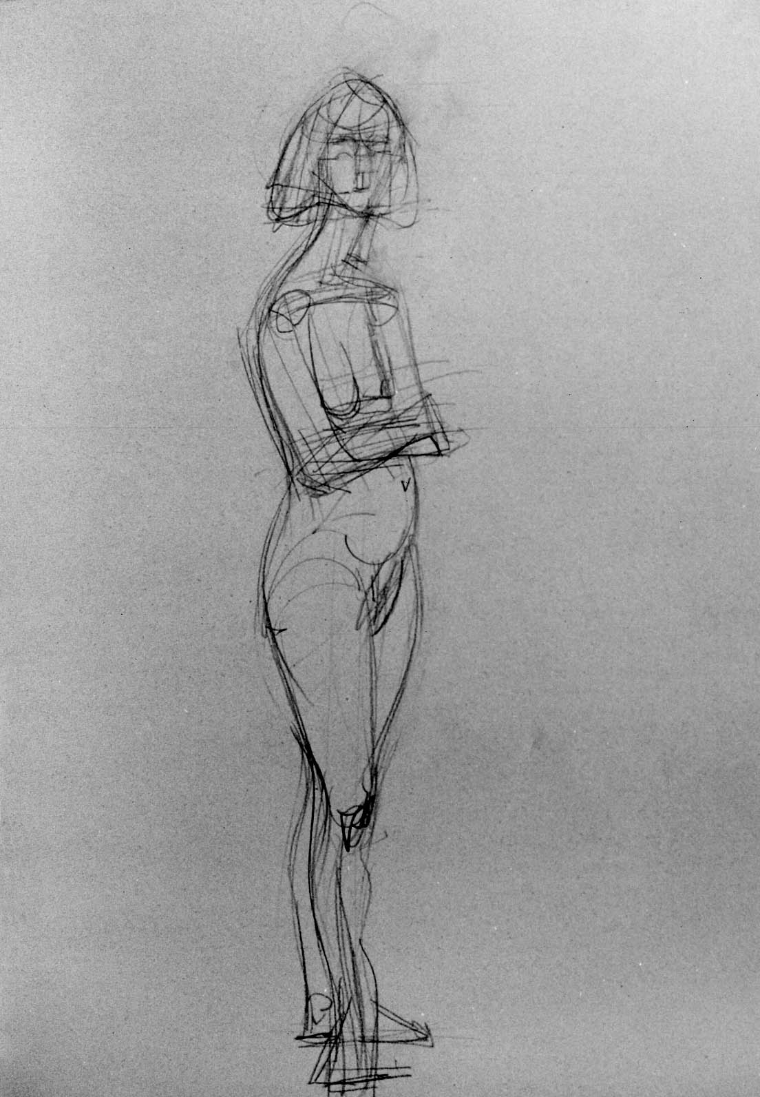 11"x16" Pencil on Paper (1960)
