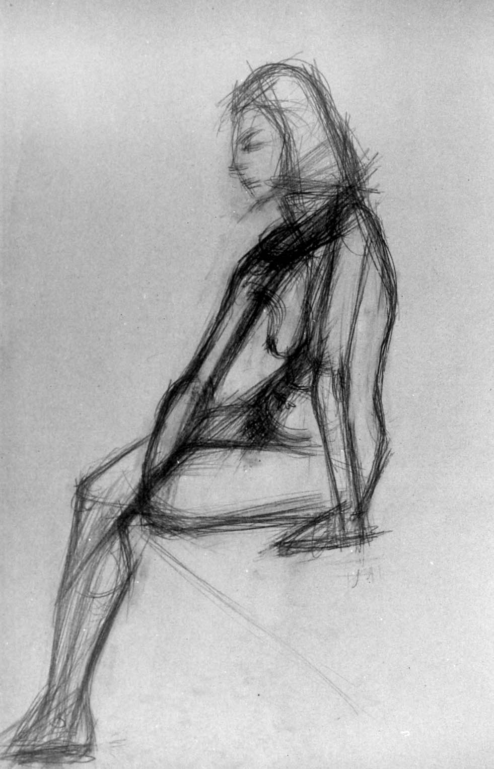 11"x16" Pencil on Paper (1961)