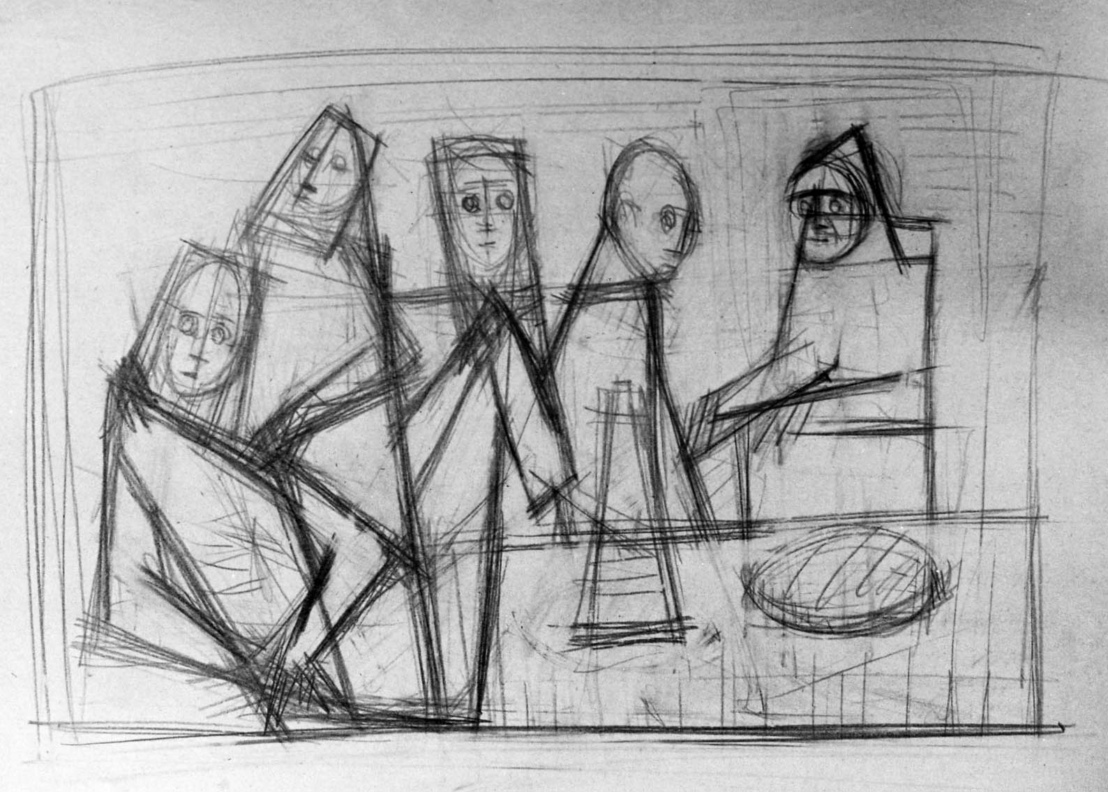 11"x16" Pencil on Paper (1961)