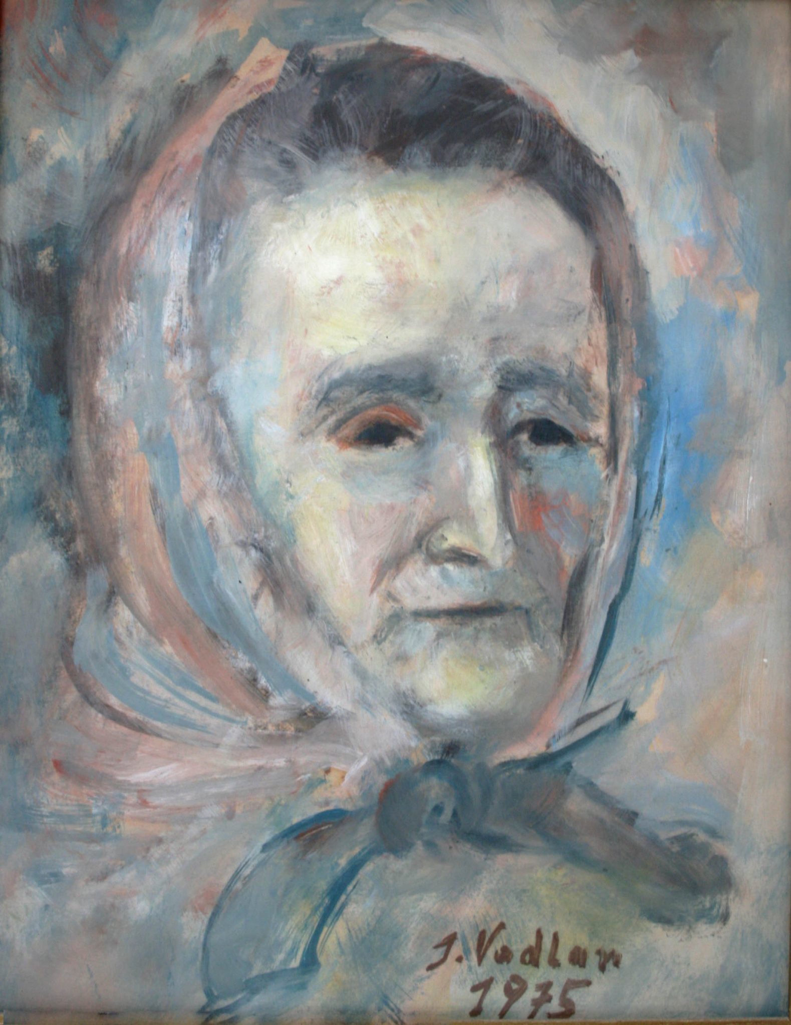 12"x14" Oil on Canvas (1975)