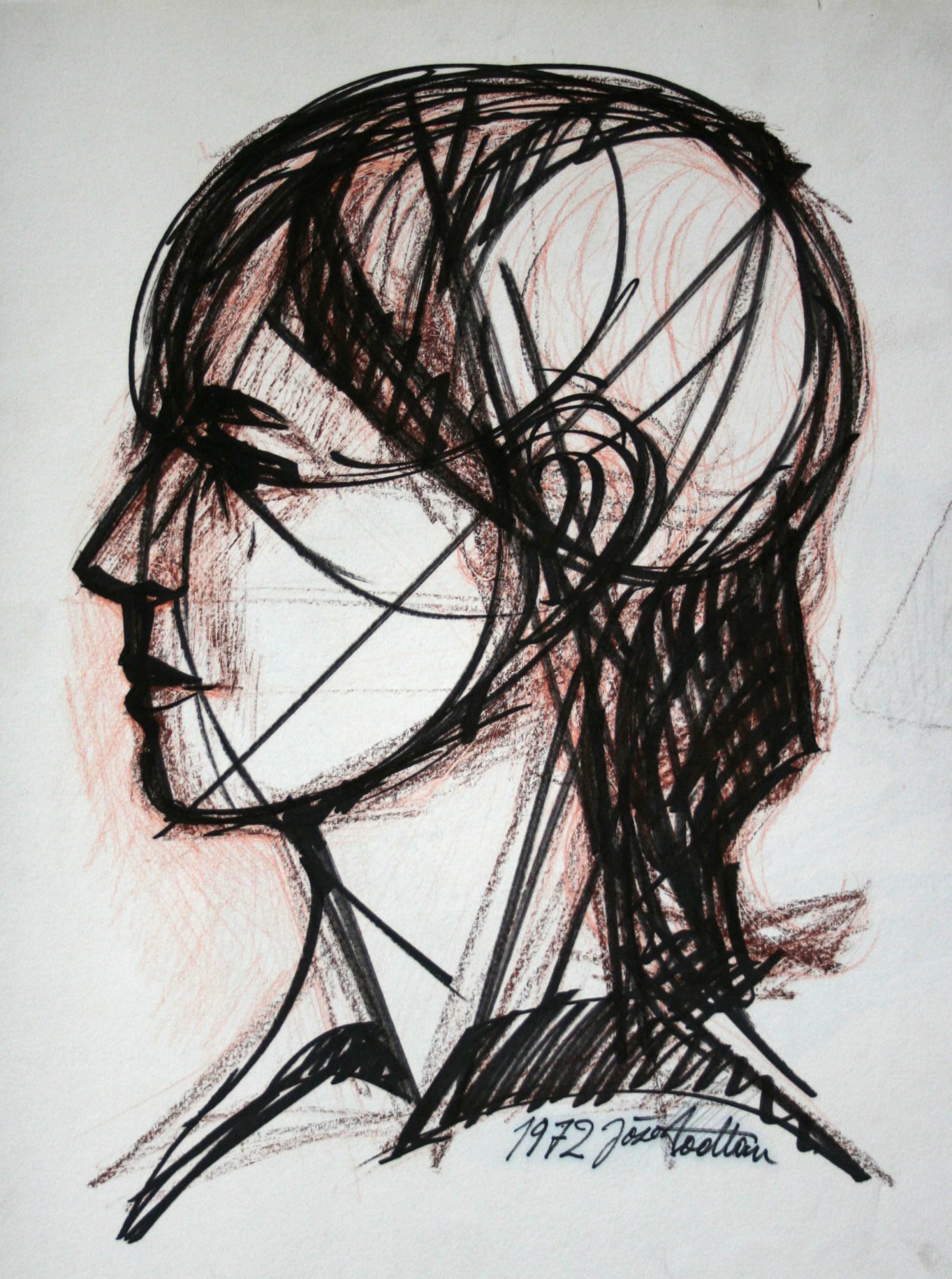 12"x16" Ink on Paper (1972)