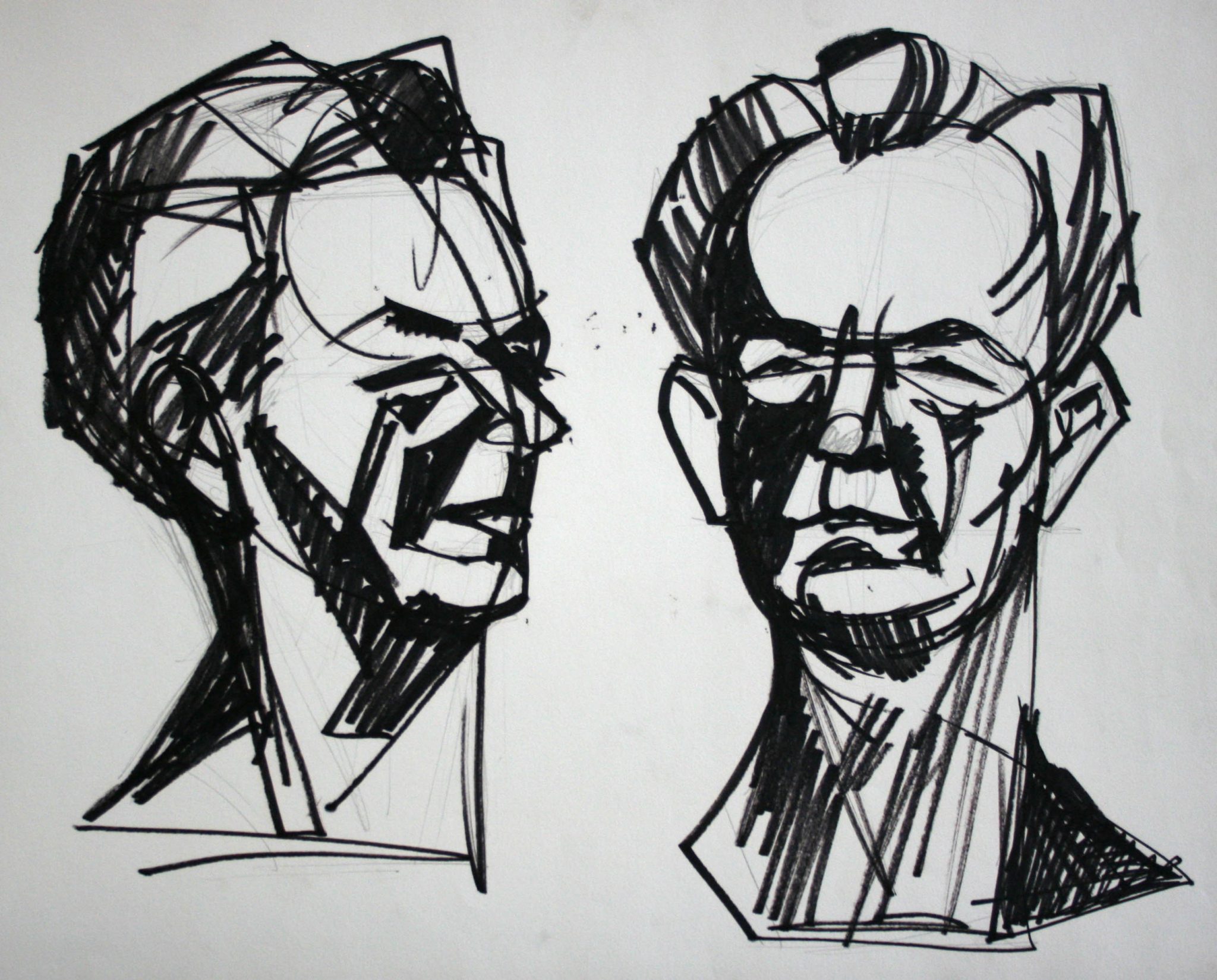 12"x16" Ink on Paper (1972)