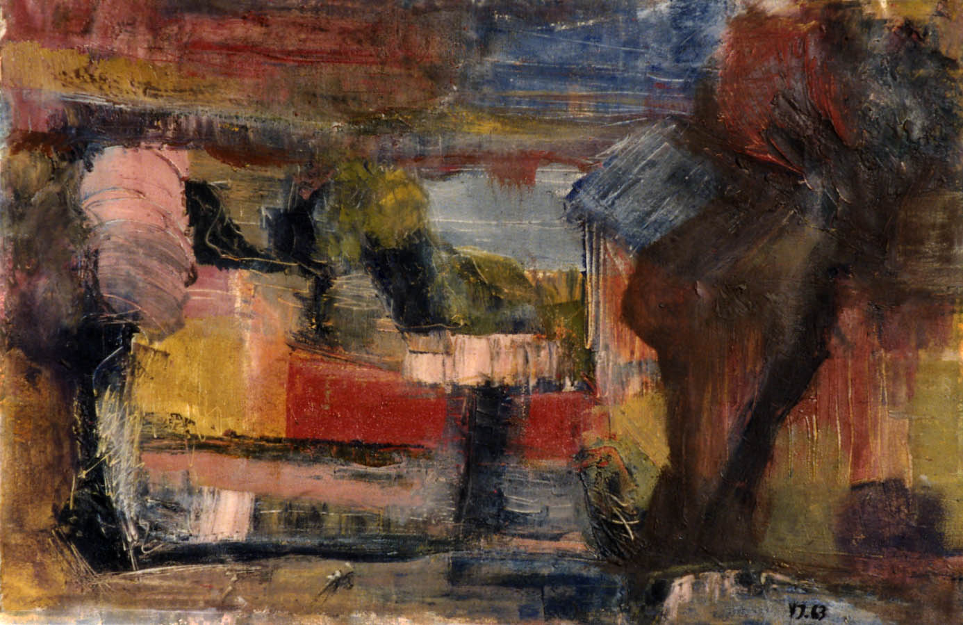 12"x16" Oil on Canvas (1963)