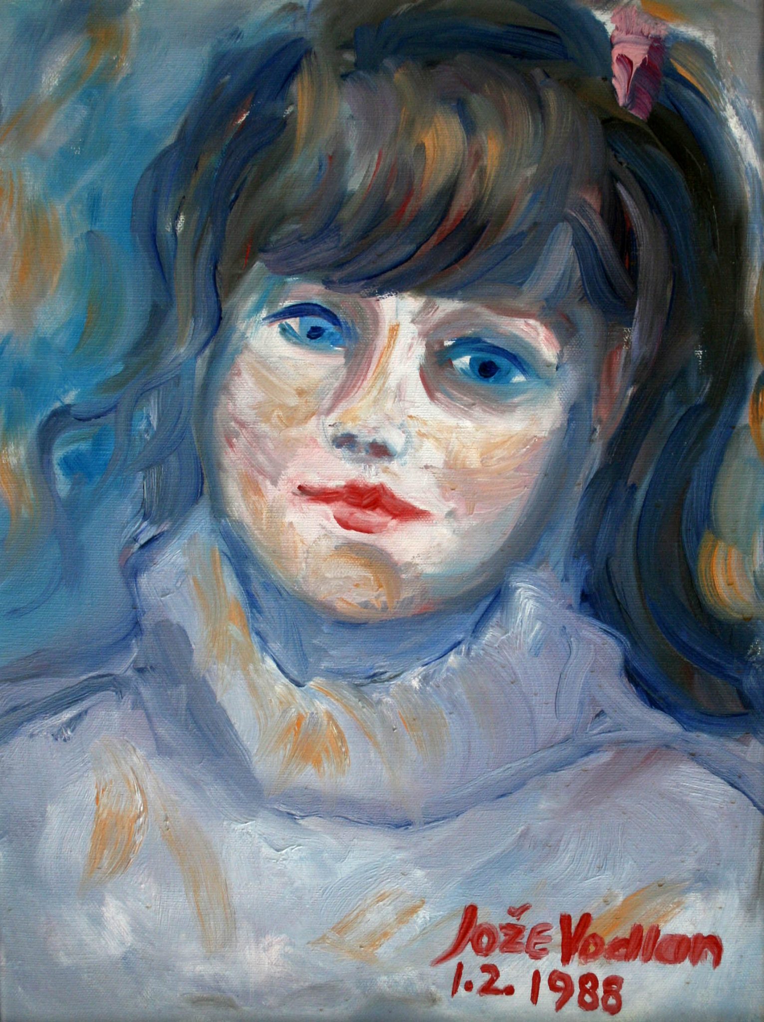 12"x16" Oil on Canvas (1988)