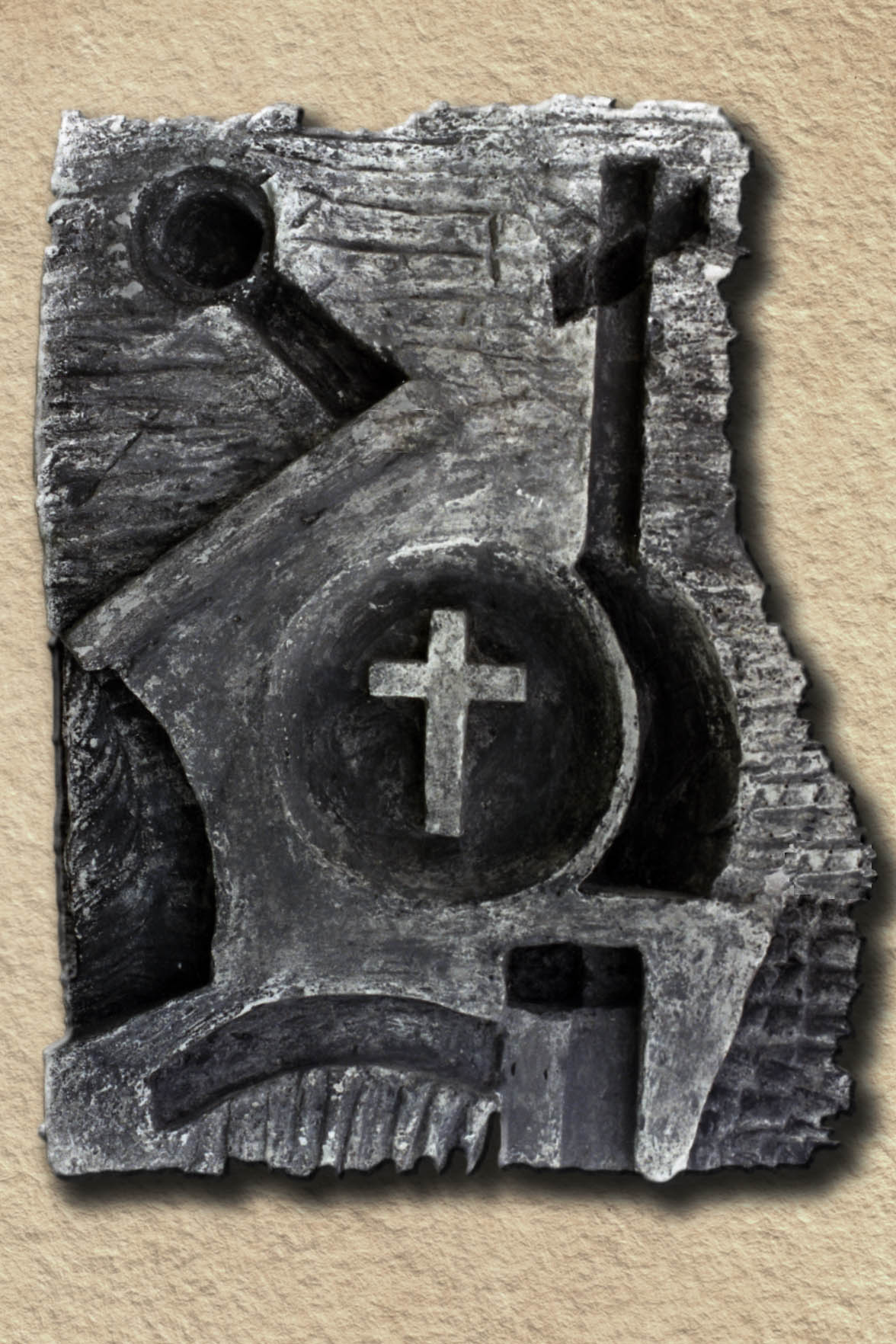 12"x16" Plaster (1961)