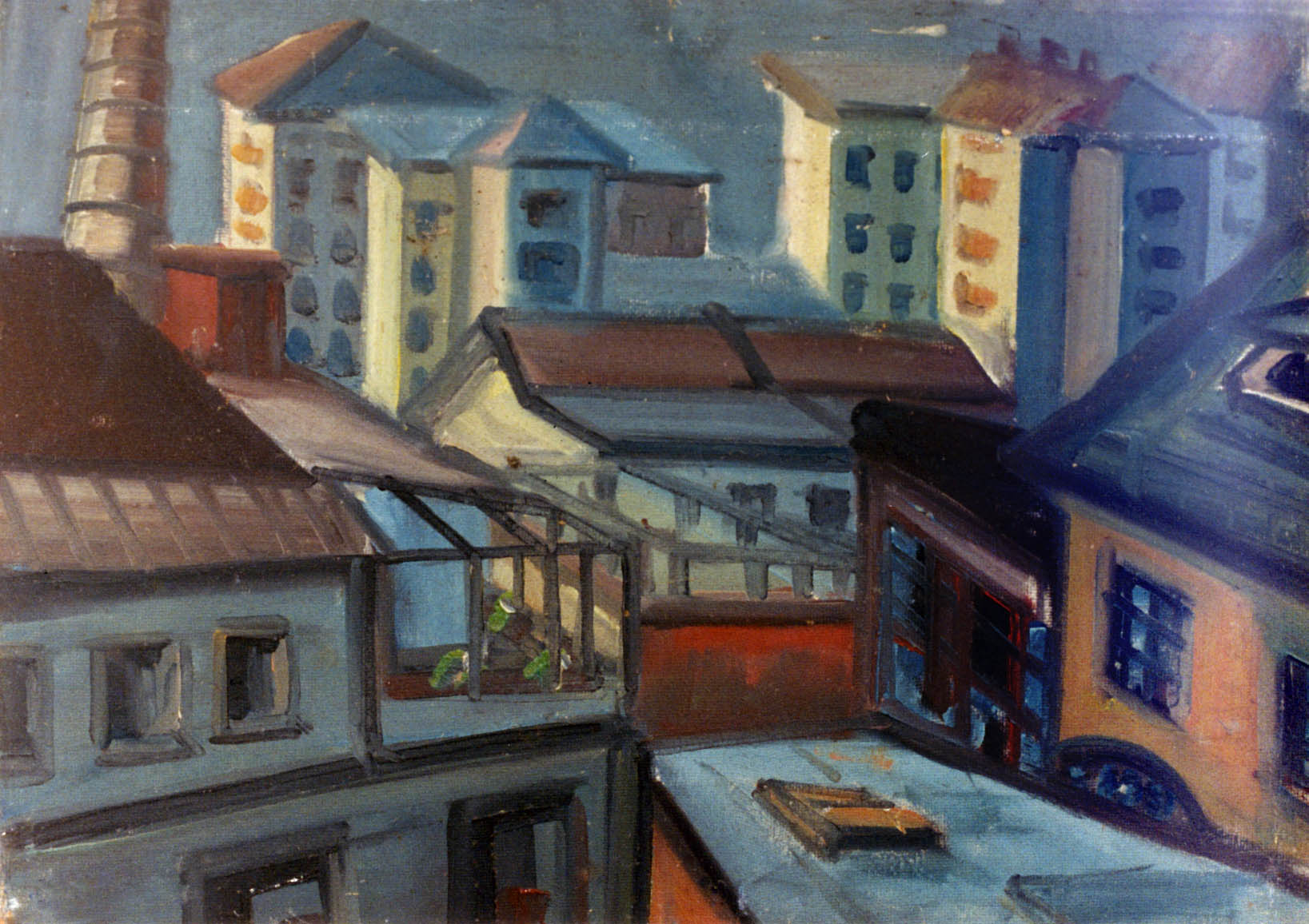 12"x18" Oil on Canvas (1960)