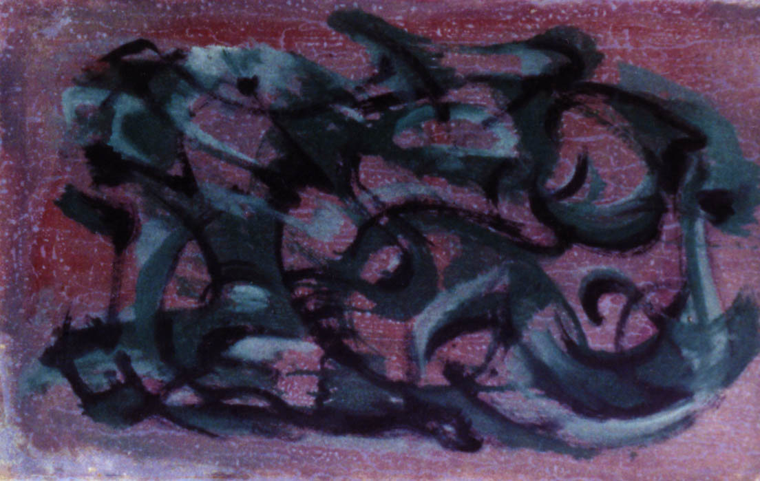 12"x8" Oil on Canvas (1960)