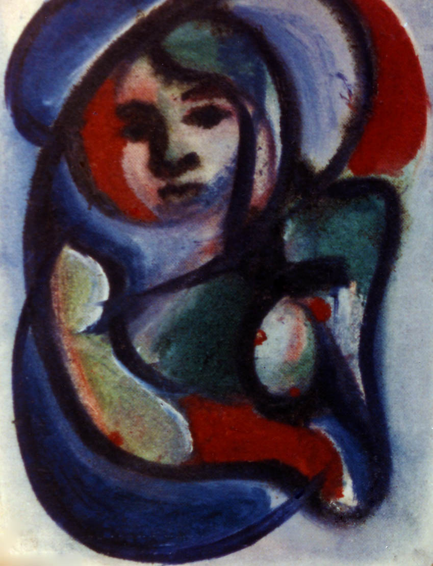 12"x8" Oil on Canvas (1960)