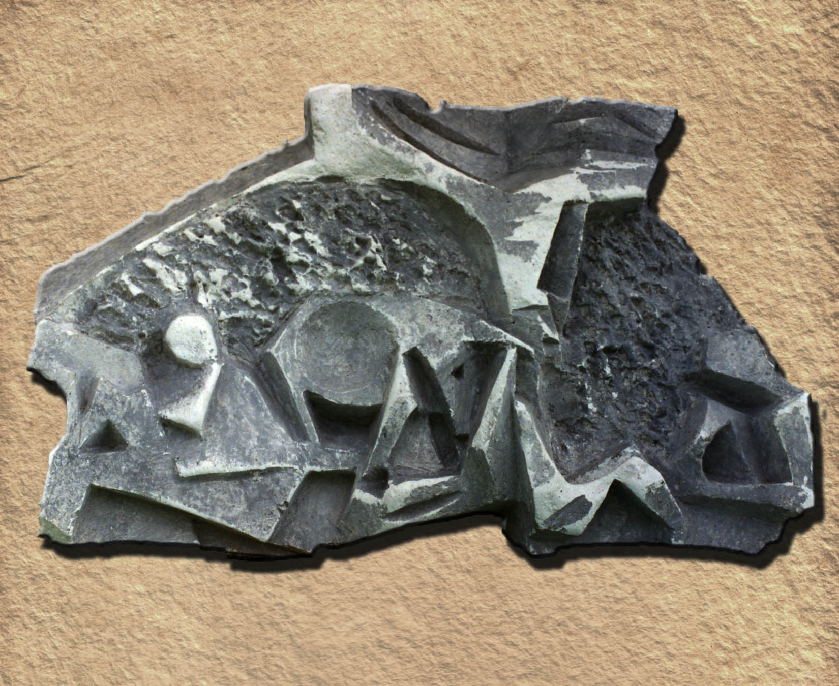 12"x8" Plaster (1961)