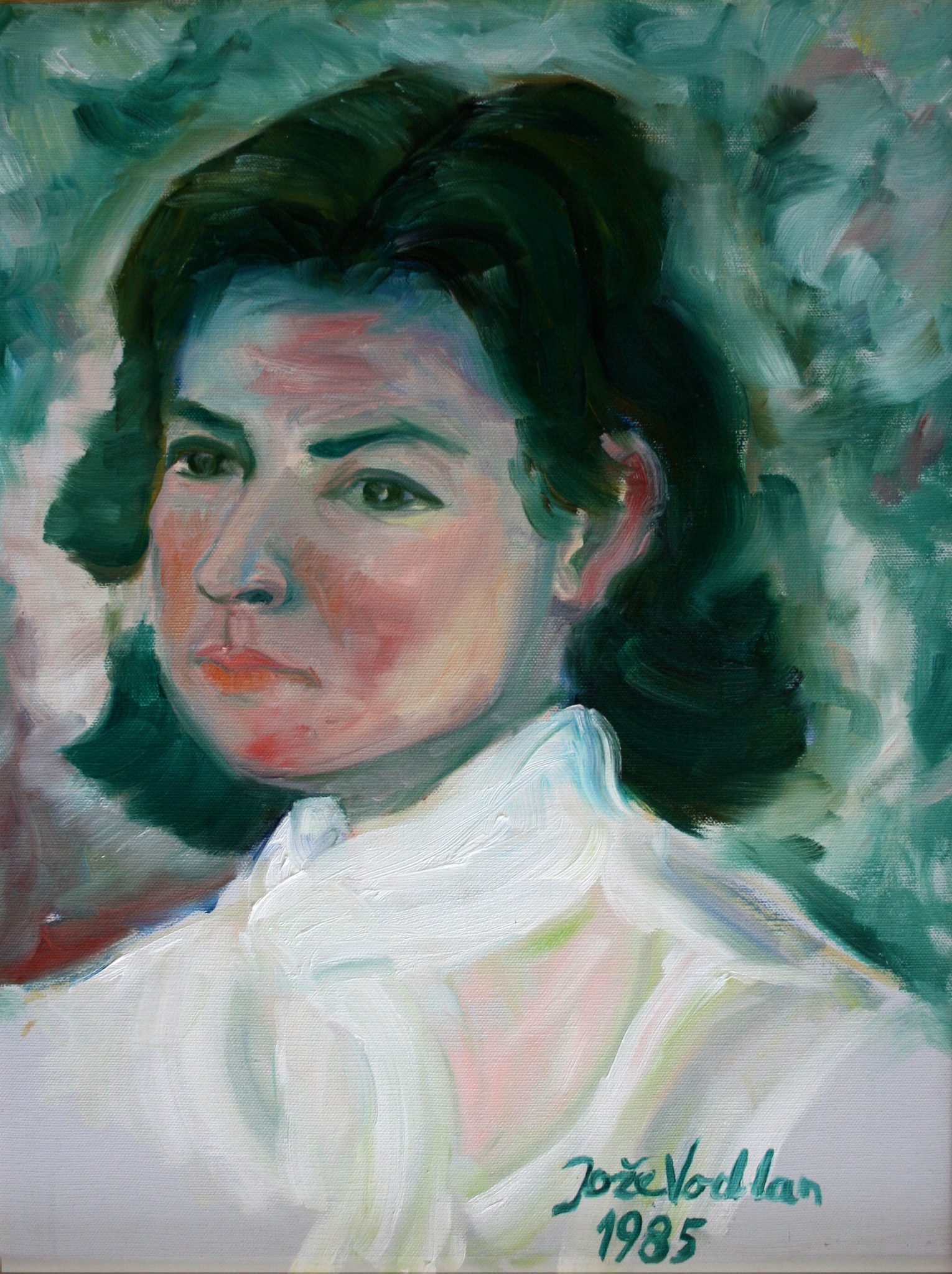 14"x18" Oil on Canvas (1985)