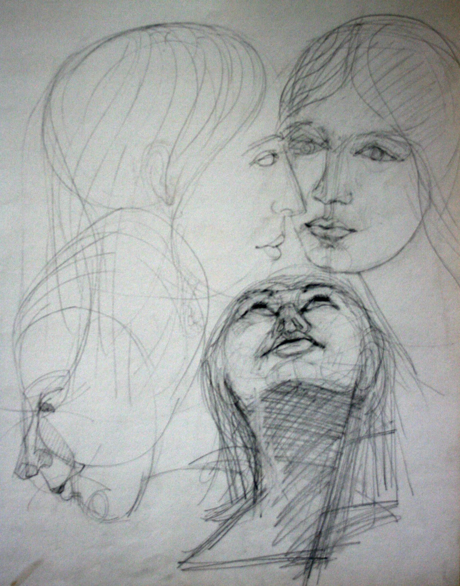 14"x20" Charcoal on Paper (1975)