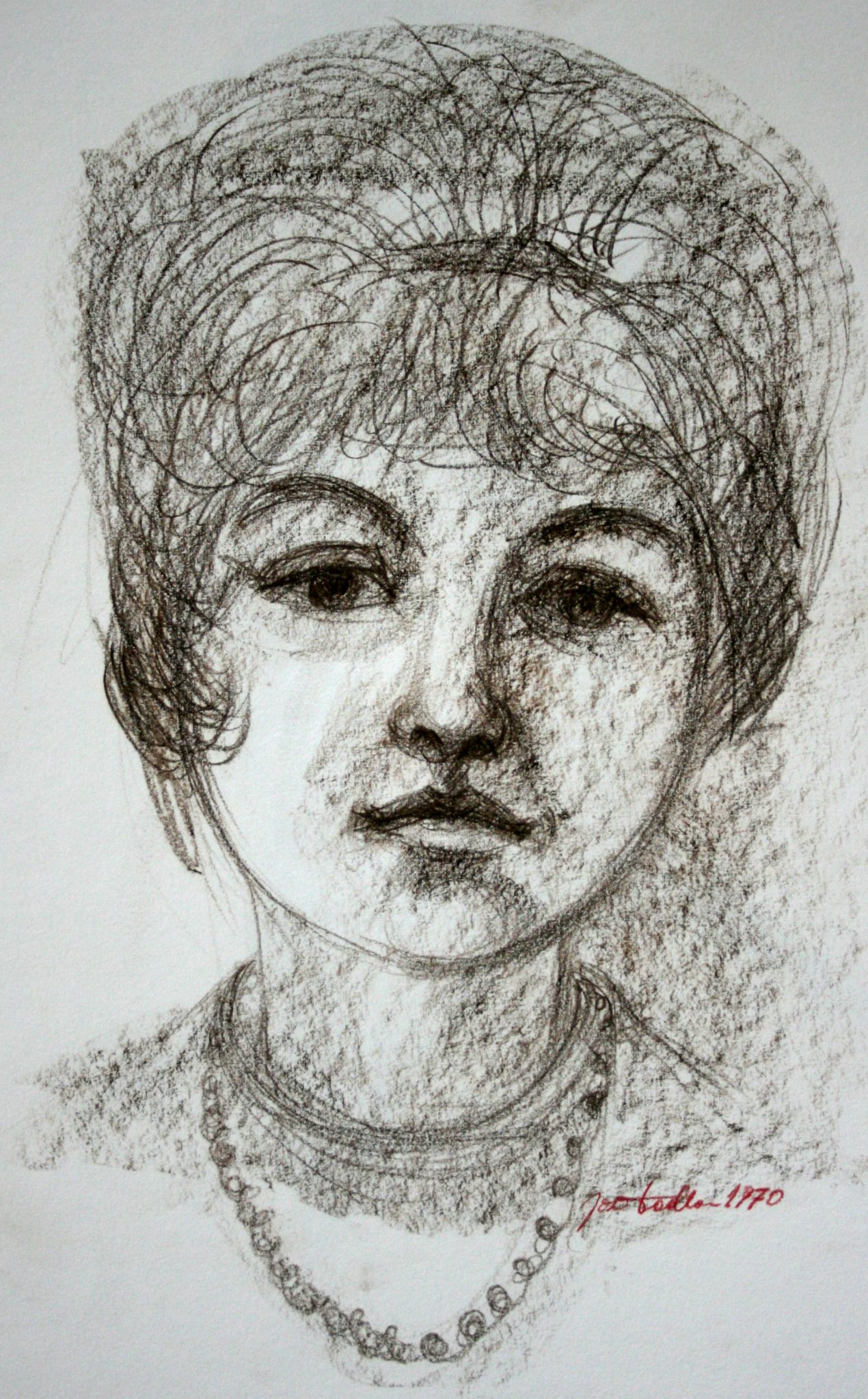 14"x20" Charcoal on Paper (1975)
