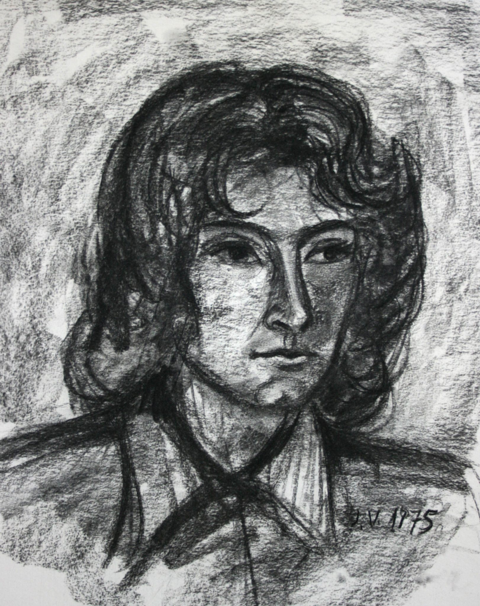 14"x20" Charcoal on Paper (1975)