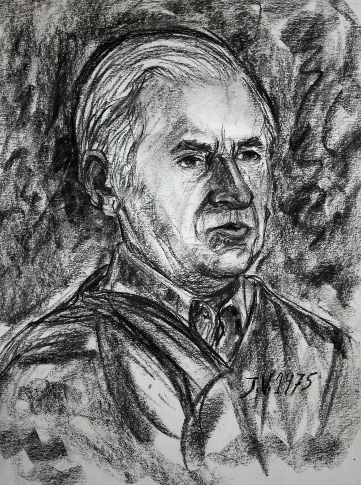 14"x20" Charcoal on Paper (1975)