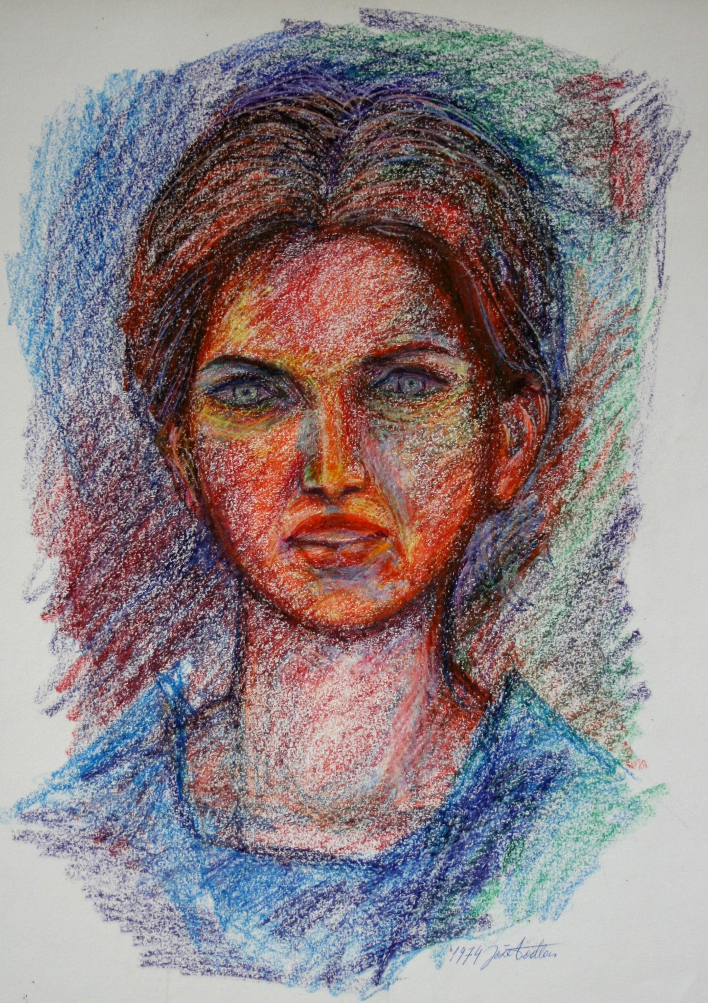 14"x20" Crayon on Paper (1974)