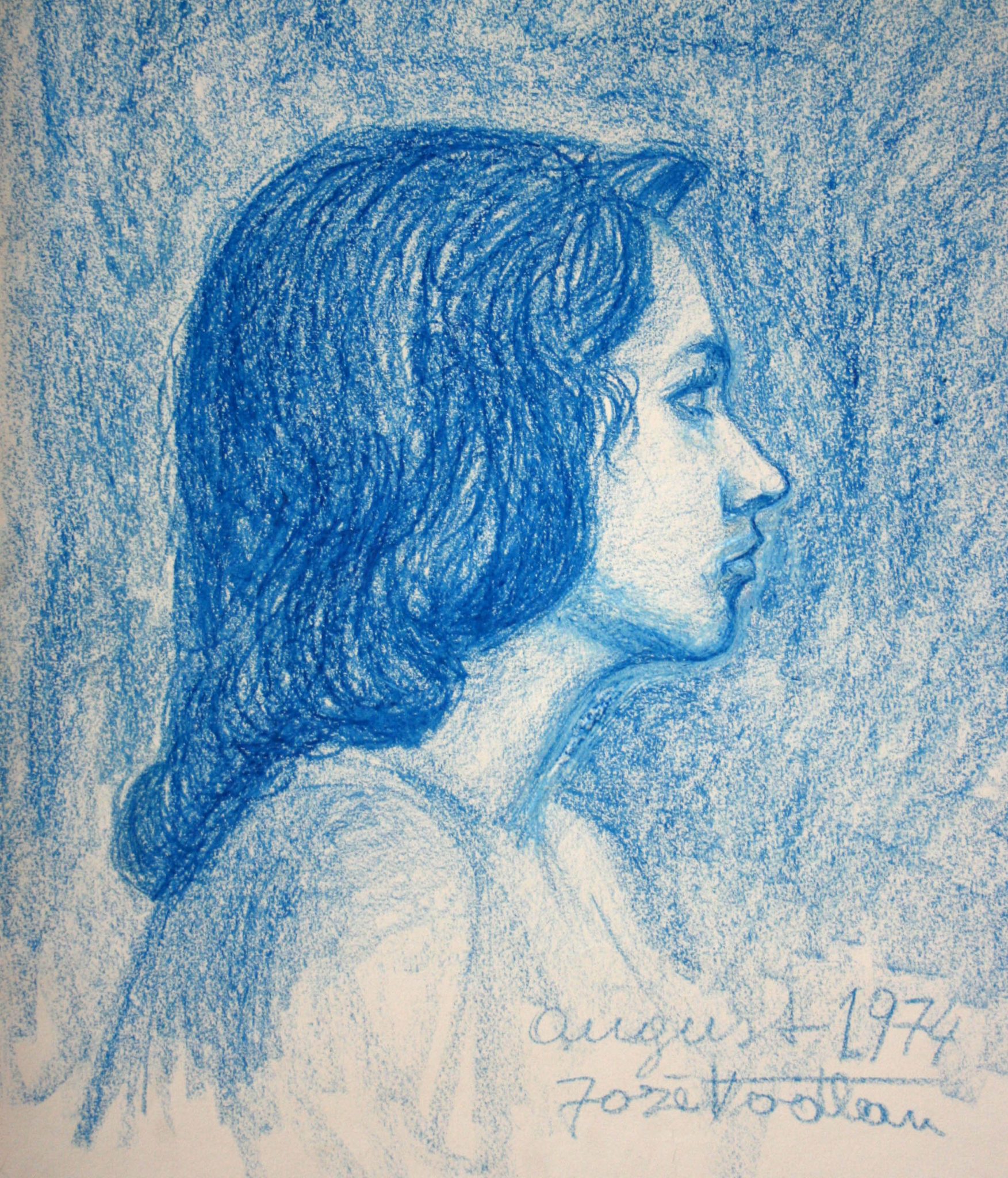 14"x20" Crayon on Paper (1974)