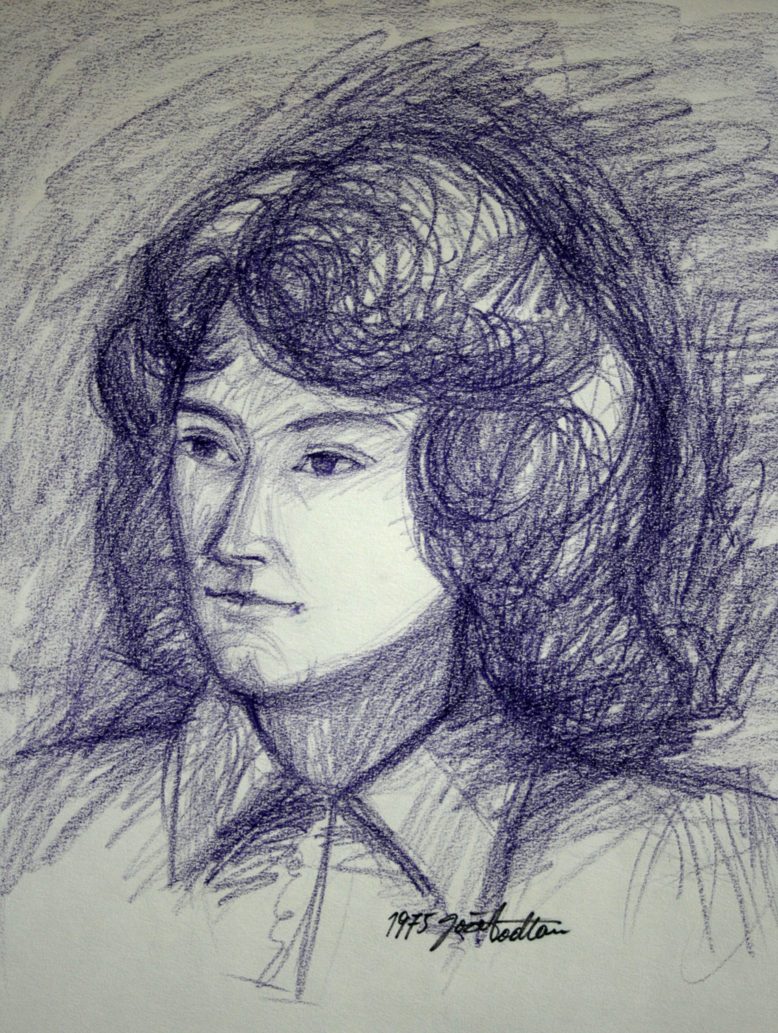 14"x20" Crayon on Paper (1975)