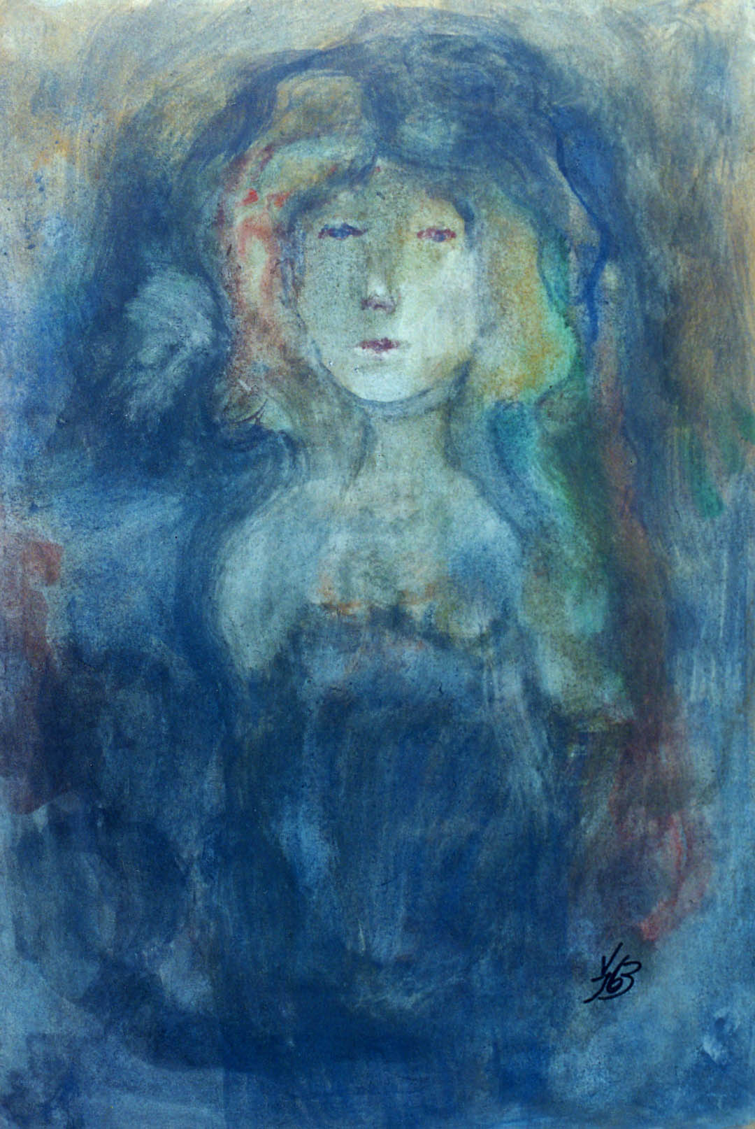 14"x21" Fresco on Paper (1963)