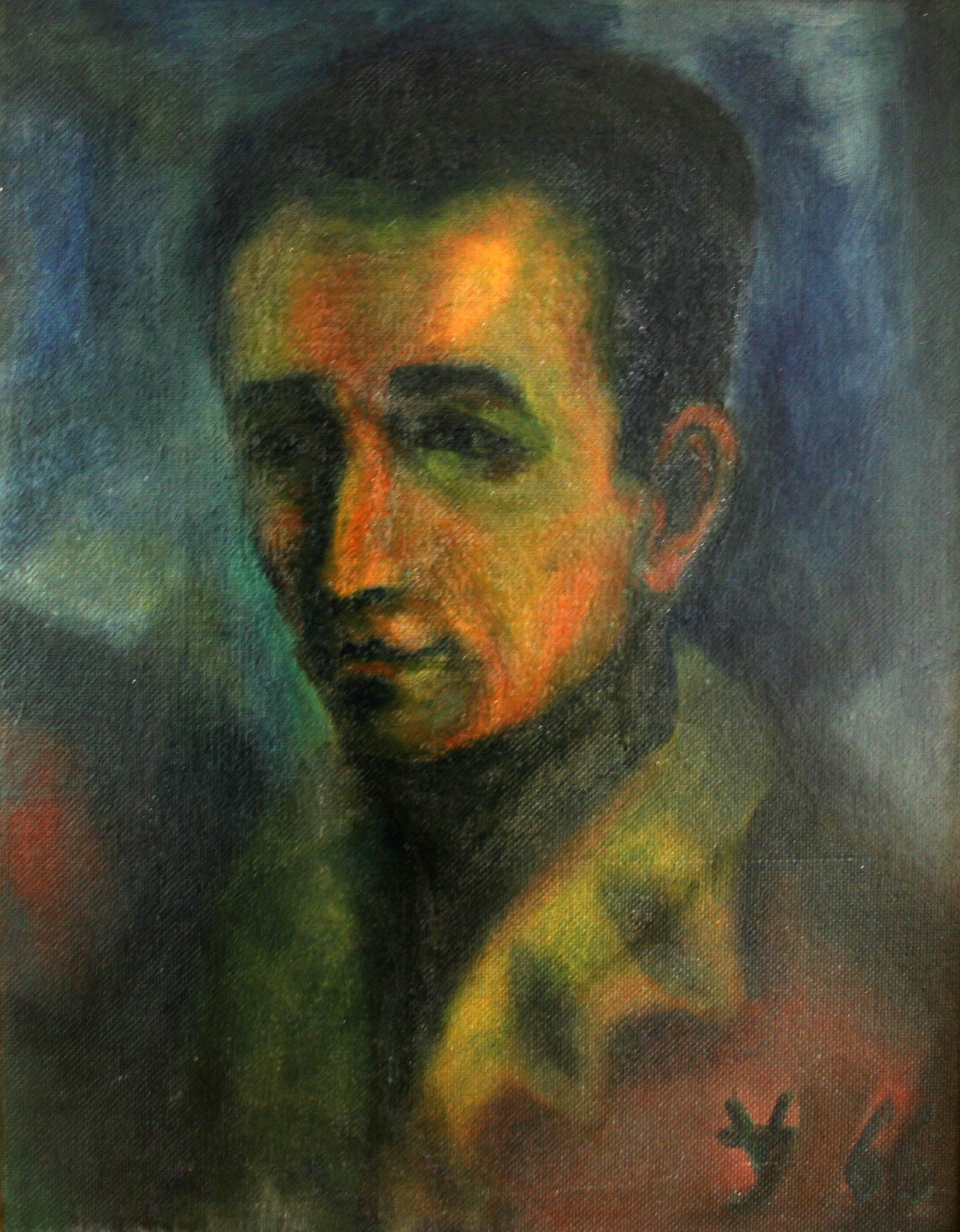 16"x20" Oil on Masonite (1966)