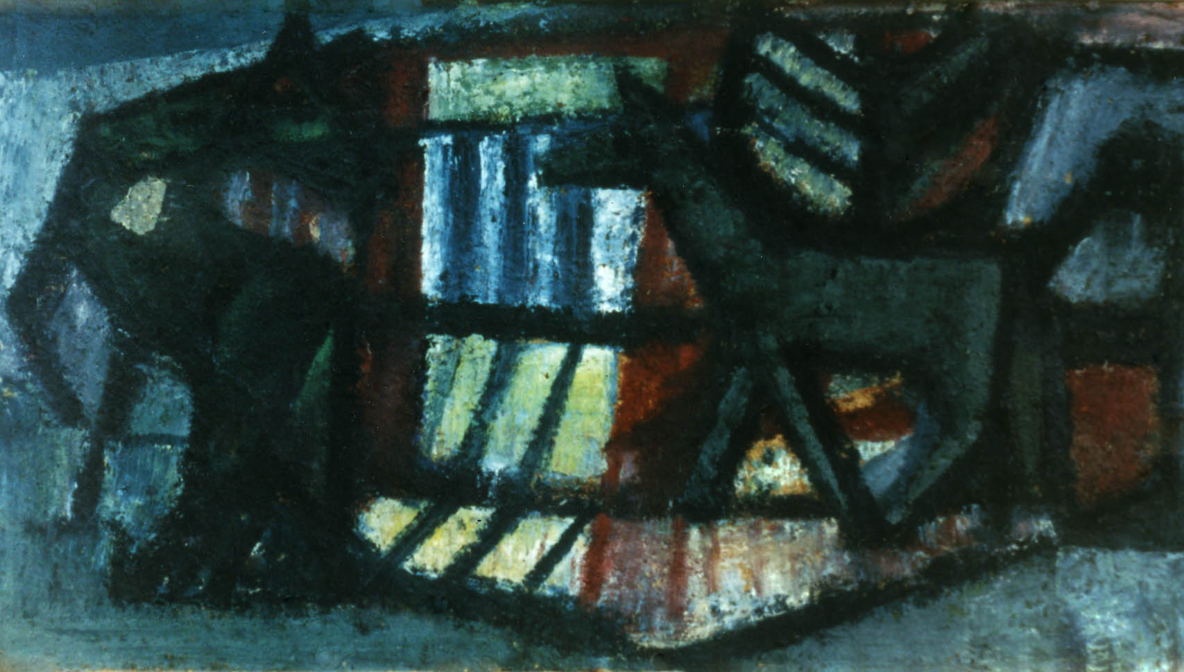 18"x10" Oil on Canvas (1960)