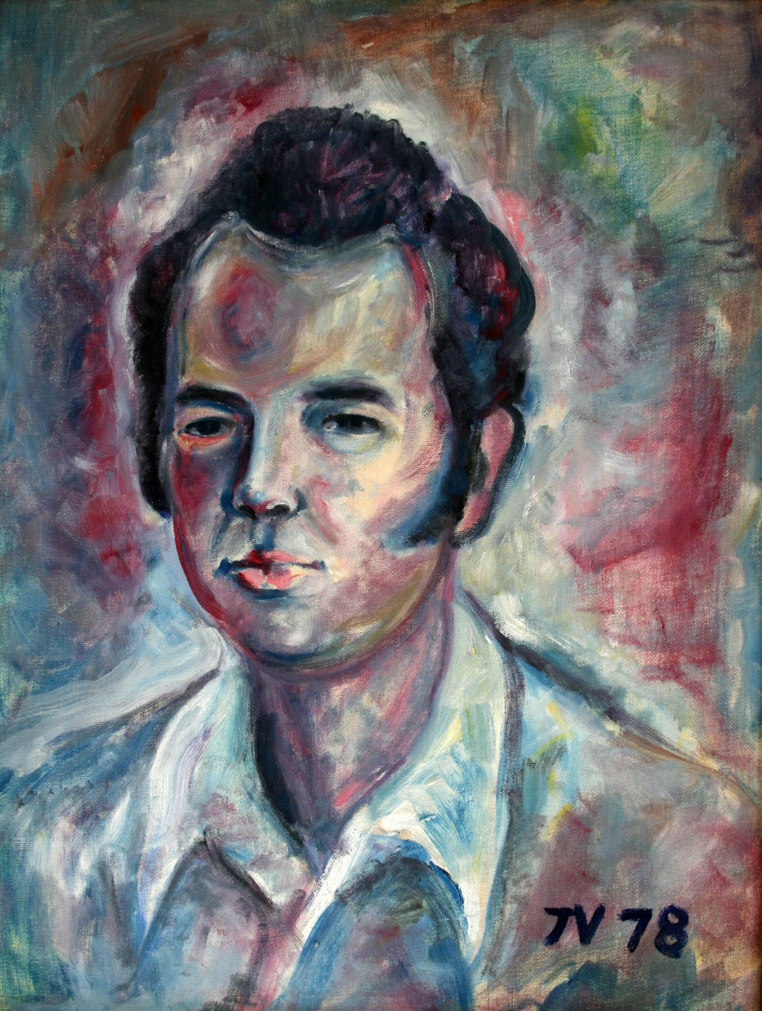 18"x24" Oil on Canvas (1978)