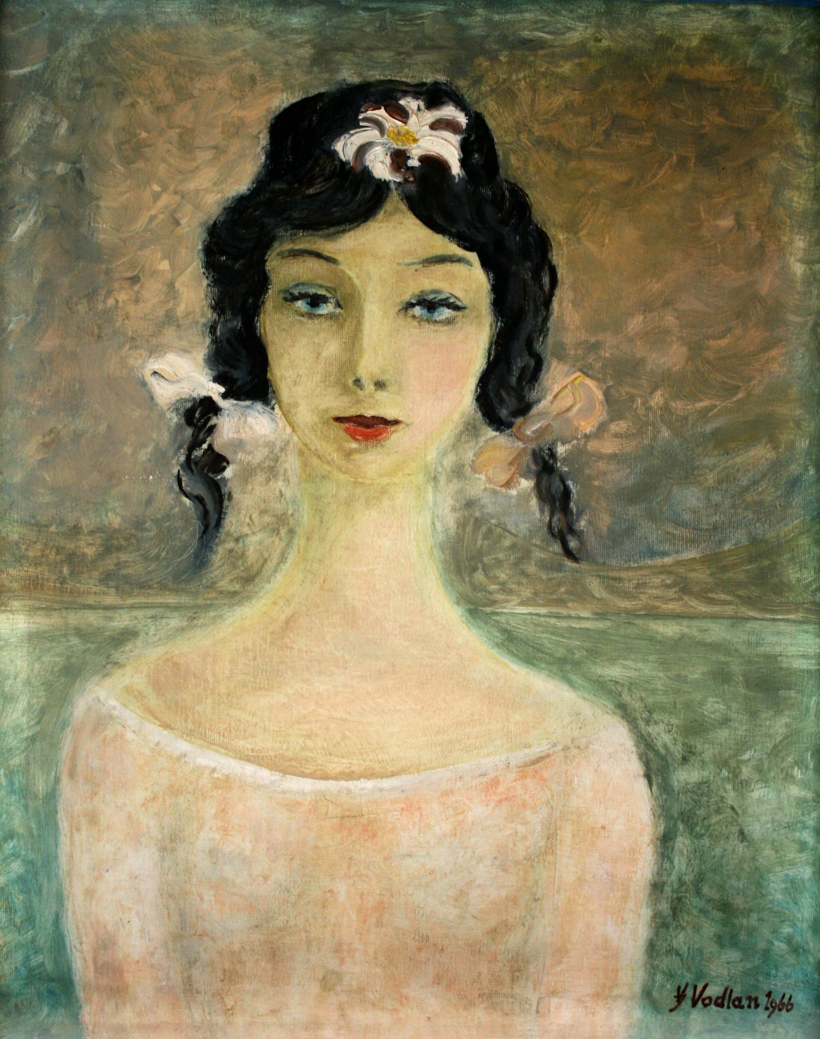 20"x24" Oil on Canvas (1966)