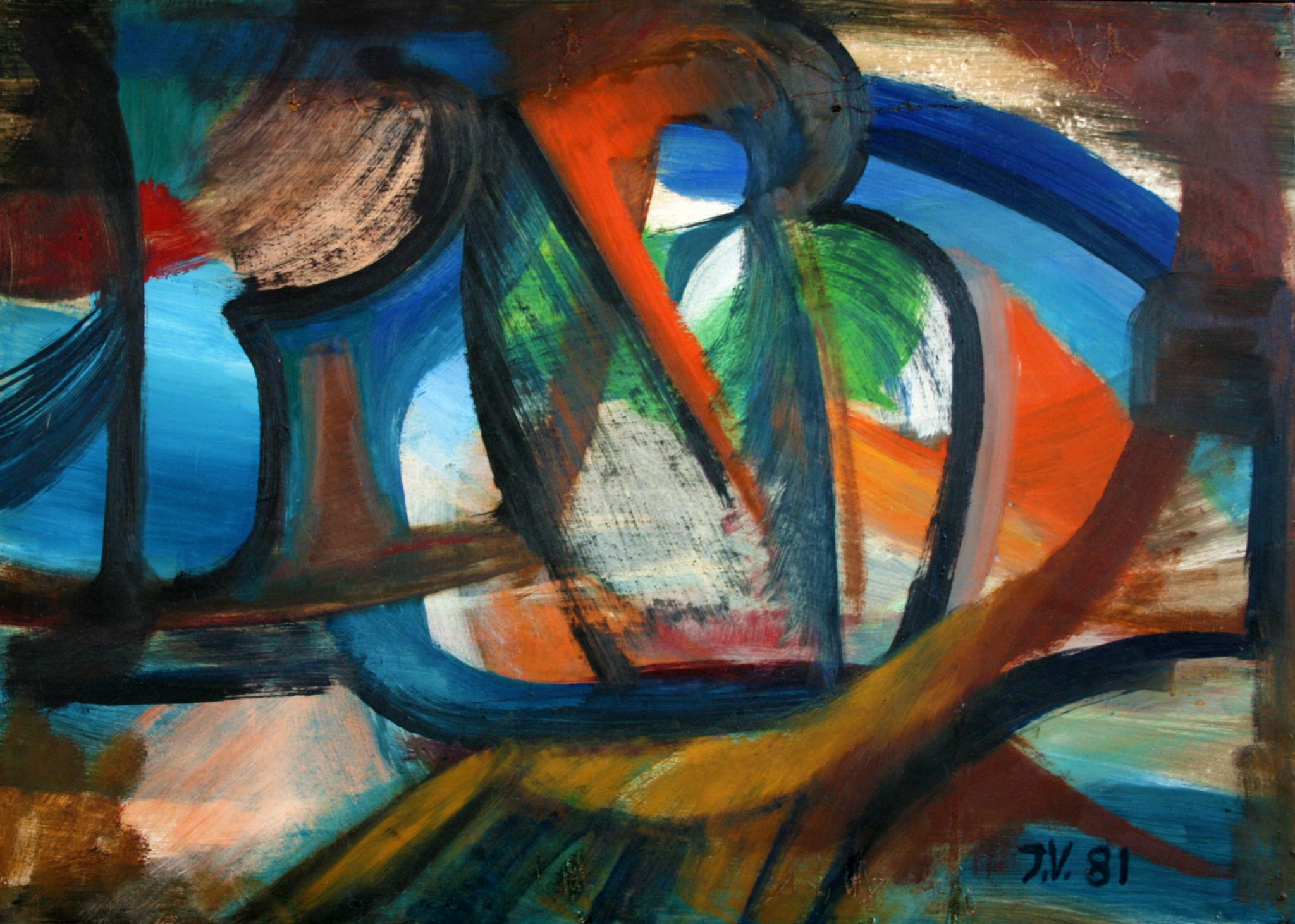 20"x28" Oil on Canvas (1981)