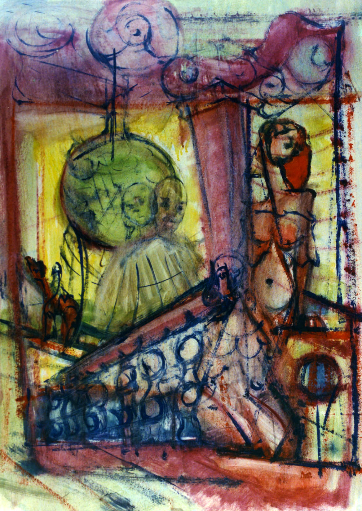 20"x30" Oil on Canvas (1961)