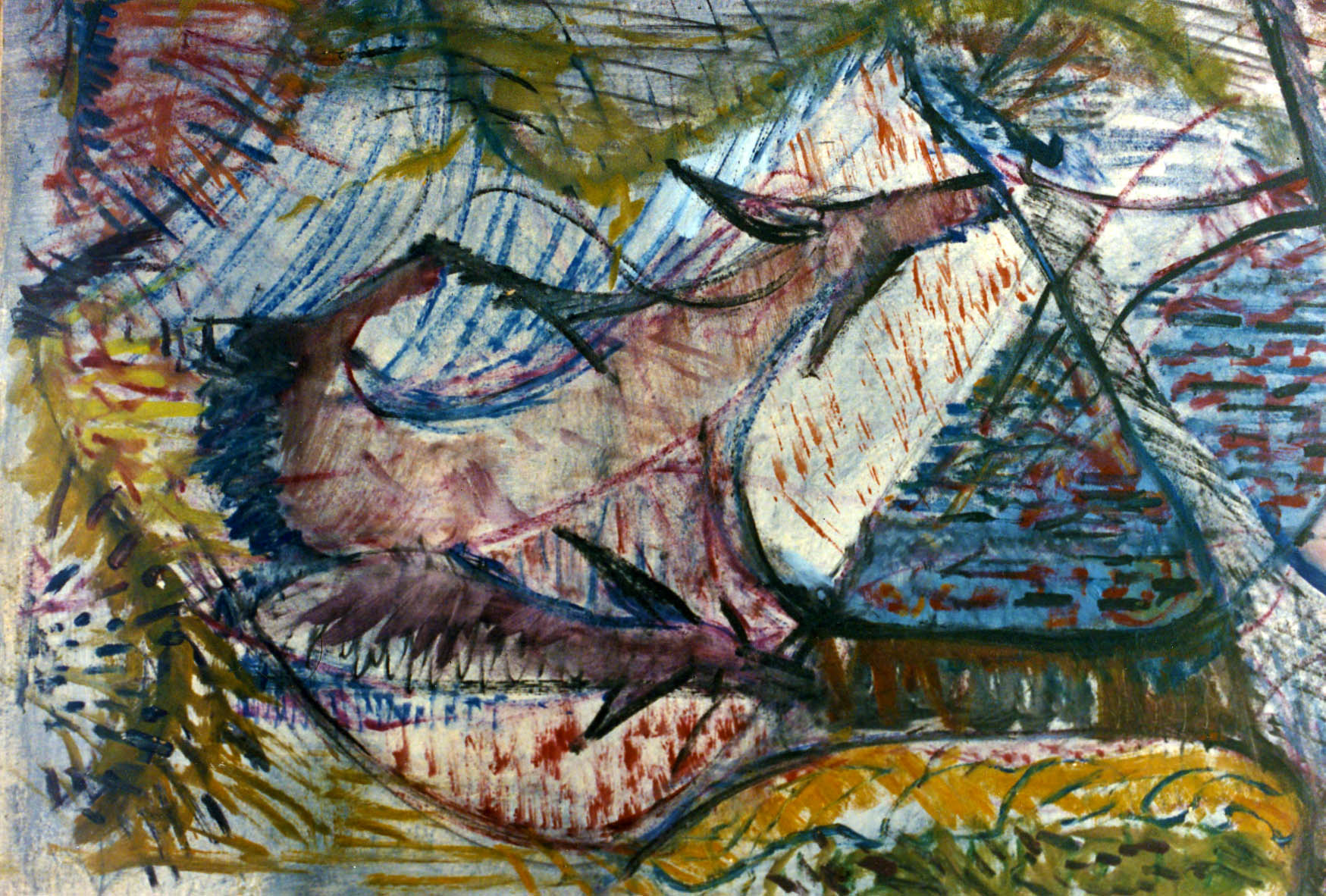 20"x30" Oil on Canvas (1961)