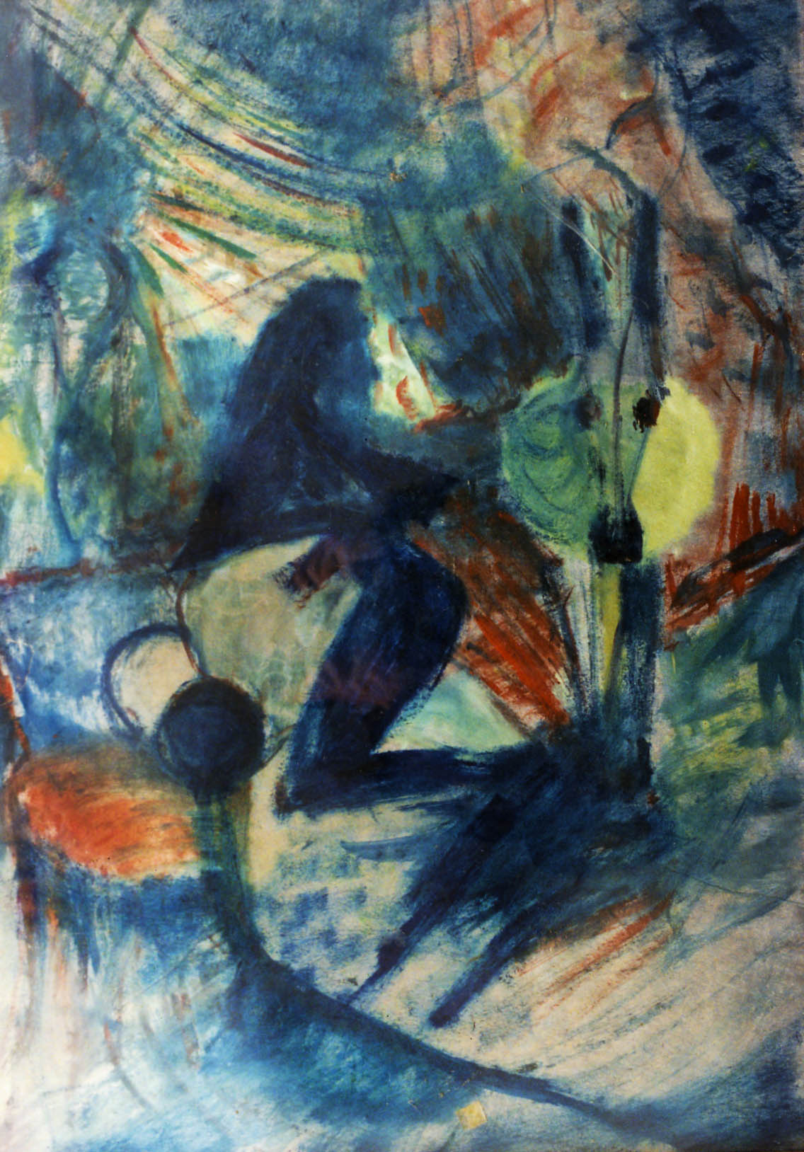 22"x23" Oil on Canvas (1962)
